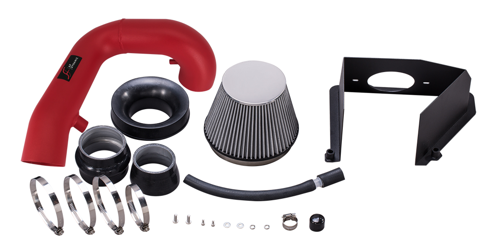 AF Dynamic Air Intake Kit Red PIPING Compatible For CHEVROLET EQUINOX / GMC TERRAIN 2.4L 2.4 2010-2017