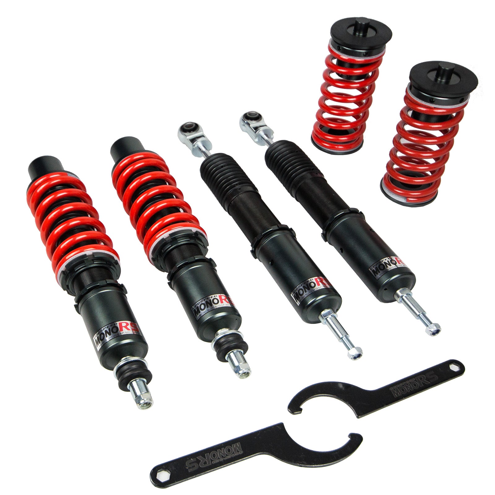 Godspeed MRS1930-B MonoRS Coilover Lowering Kit, 32 Damping Adjustment, Ride Height Adjustable