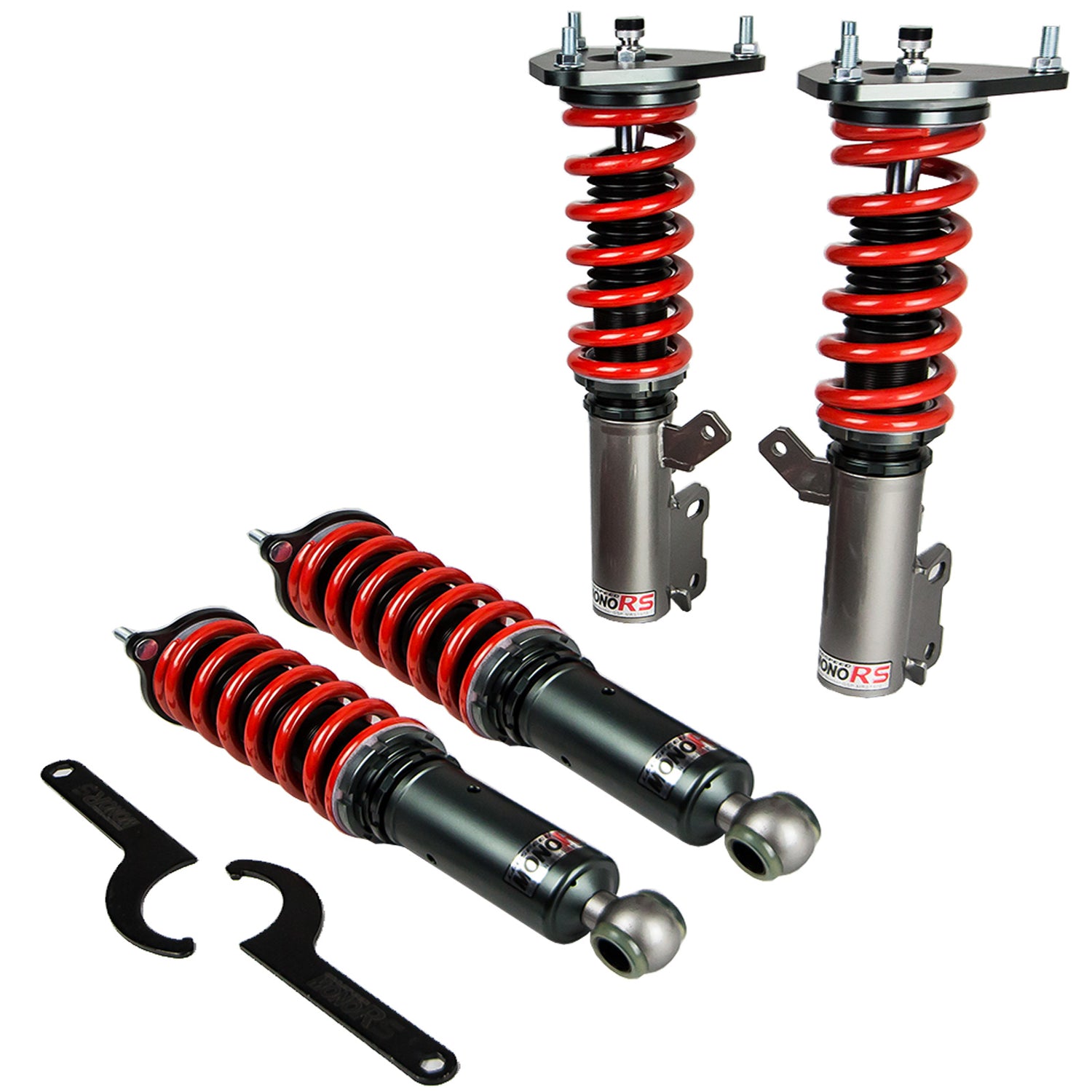 Godspeed MRS1970-B MonoRS Coilover Lowering Kit, 32 Damping Adjustment, Ride Height Adjustable