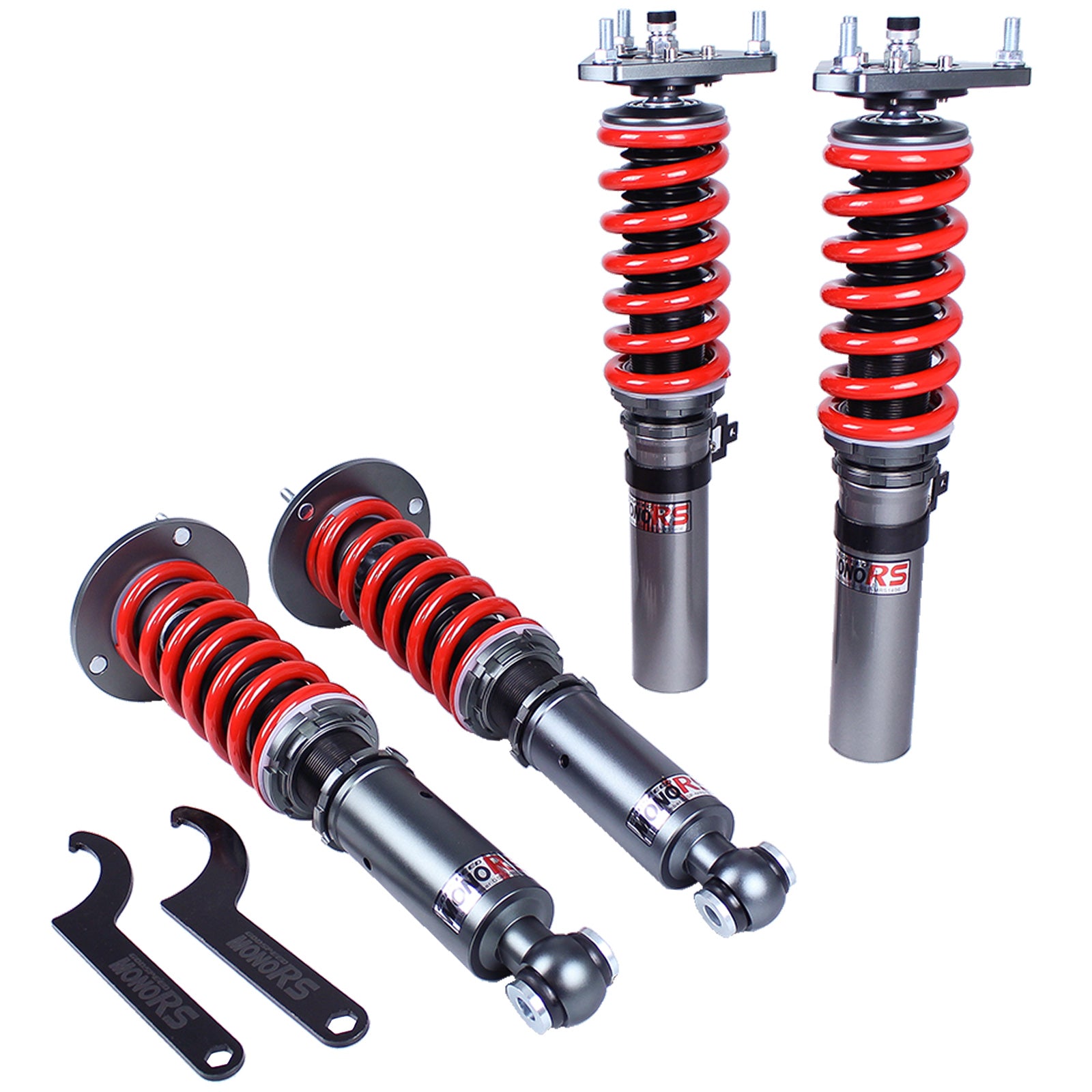 Godspeed MRS1406-A MonoRS Coilover Lowering Kit, 32 Damping Adjustment, Ride Height Adjustable
