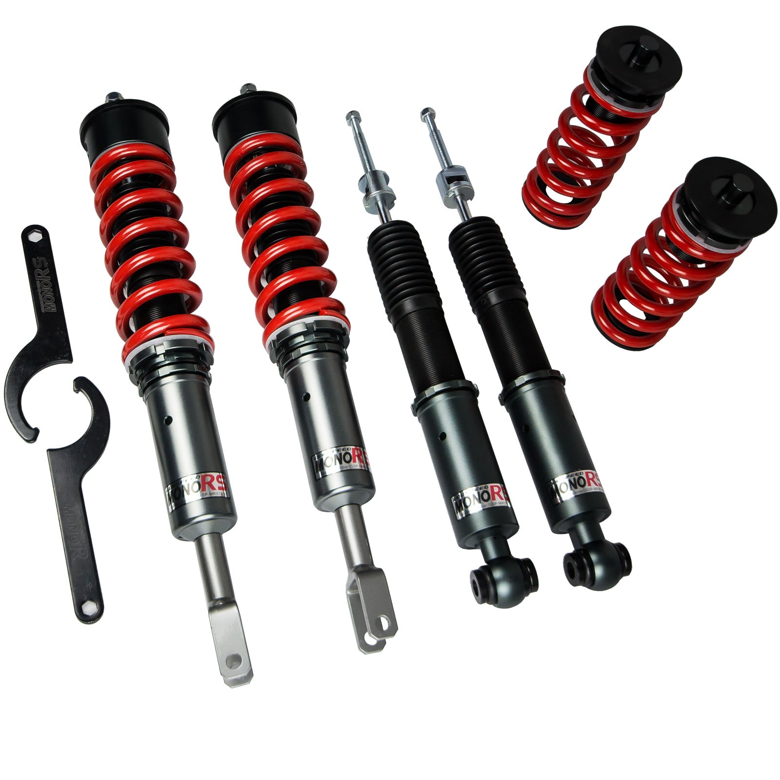 Godspeed MRS1830-A MonoRS Coilover Lowering Kit, 32 Damping Adjustment, Ride Height Adjustable