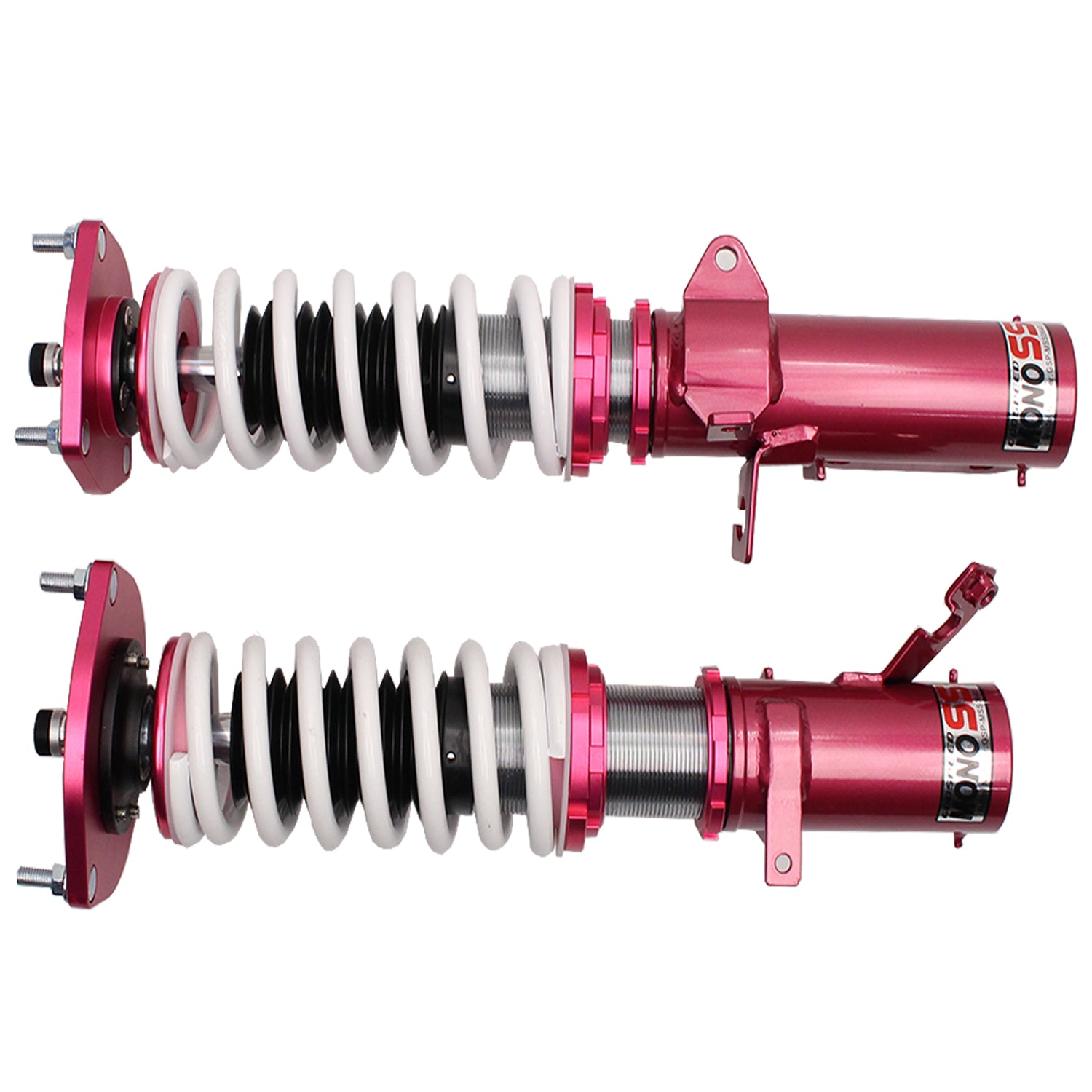 Godspeed MSS0640 MonoSS Coilover Lowering Kit, Fully Adjustable, Ride Height, Spring Tension And 16 Click Damping, Toyota Corolla(AE92/AE101/AE111) 1987-02