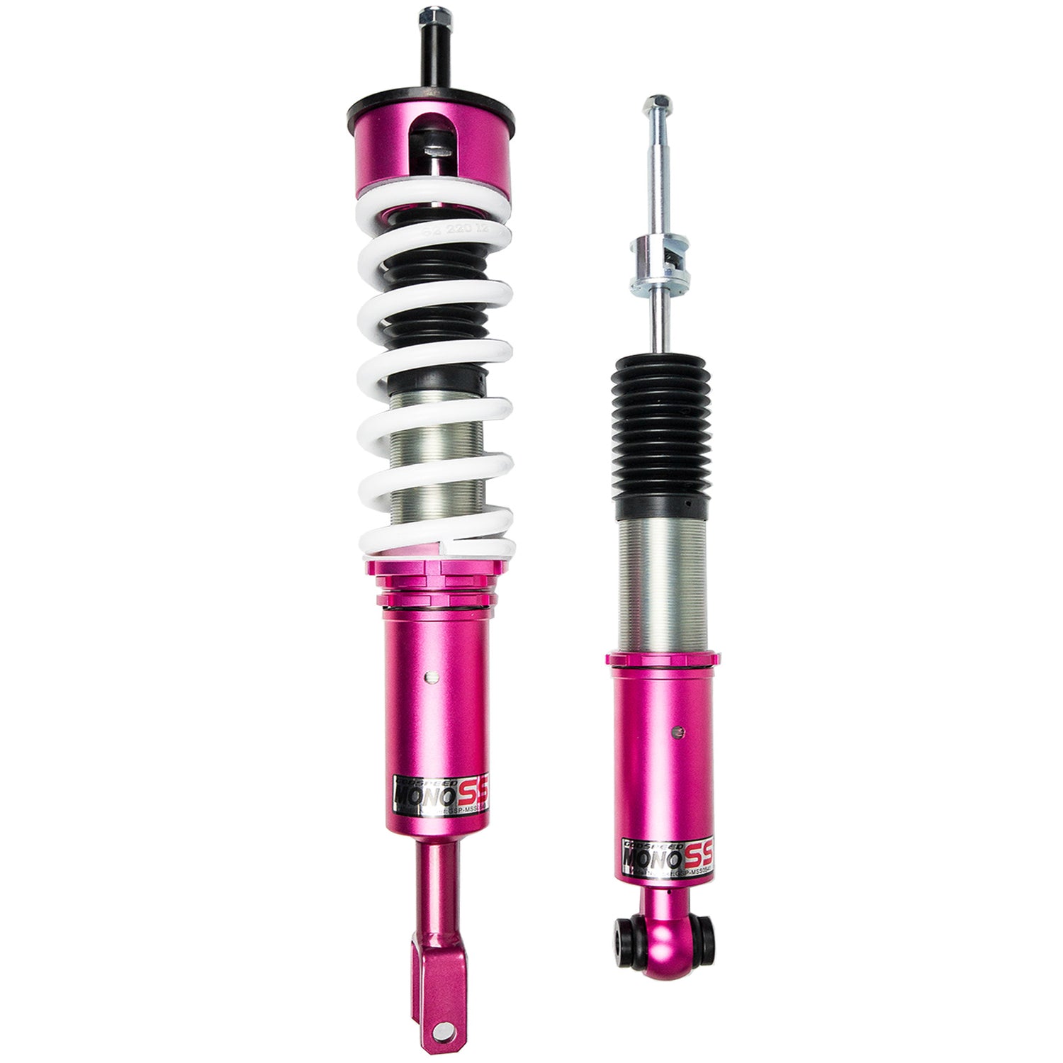 Godspeed MSS0540-B MonoSS Coilover Lowering Kit, Fully Adjustable, Ride Height, Spring Tension And 16 Click Damping, Audi S4(8E/8H) 2002-08