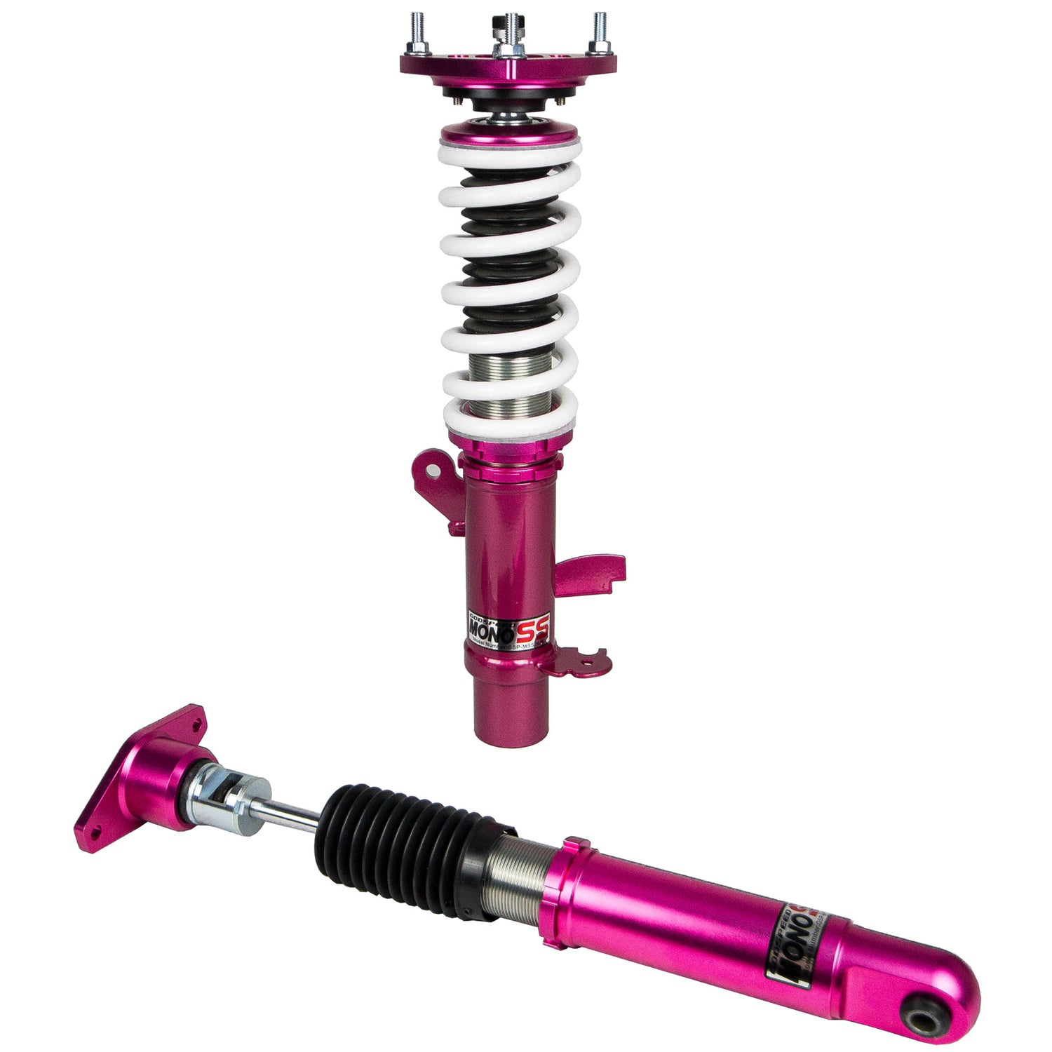 Godspeed MSS0670 MonoSS Coilover Lowering Kit, Fully Adjustable, Ride Height, Spring Tension And 16 Click Damping, Ford Focus ST 2011-17