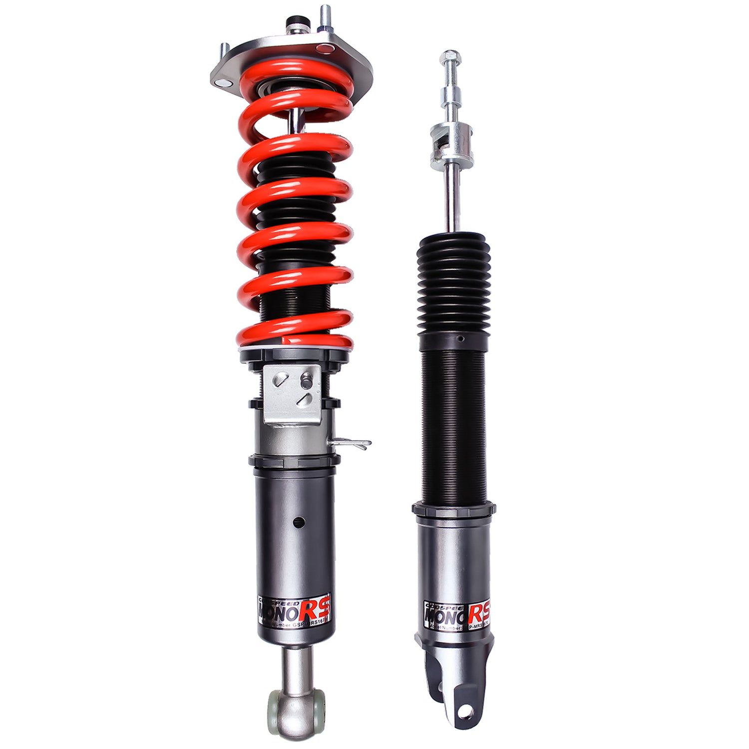 Godspeed MRS1670-B MonoRS Coilover Lowering Kit, 32 Damping Adjustment, Ride Height Adjustable