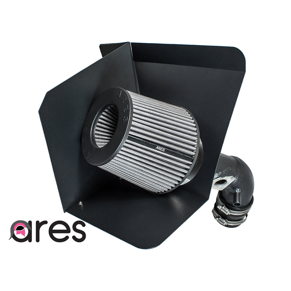 Ares Black Air Intake Kit AHI-TY-03BK with heat shield for 2009-2017 Toyota Corolla /2016-2017 Scion IM