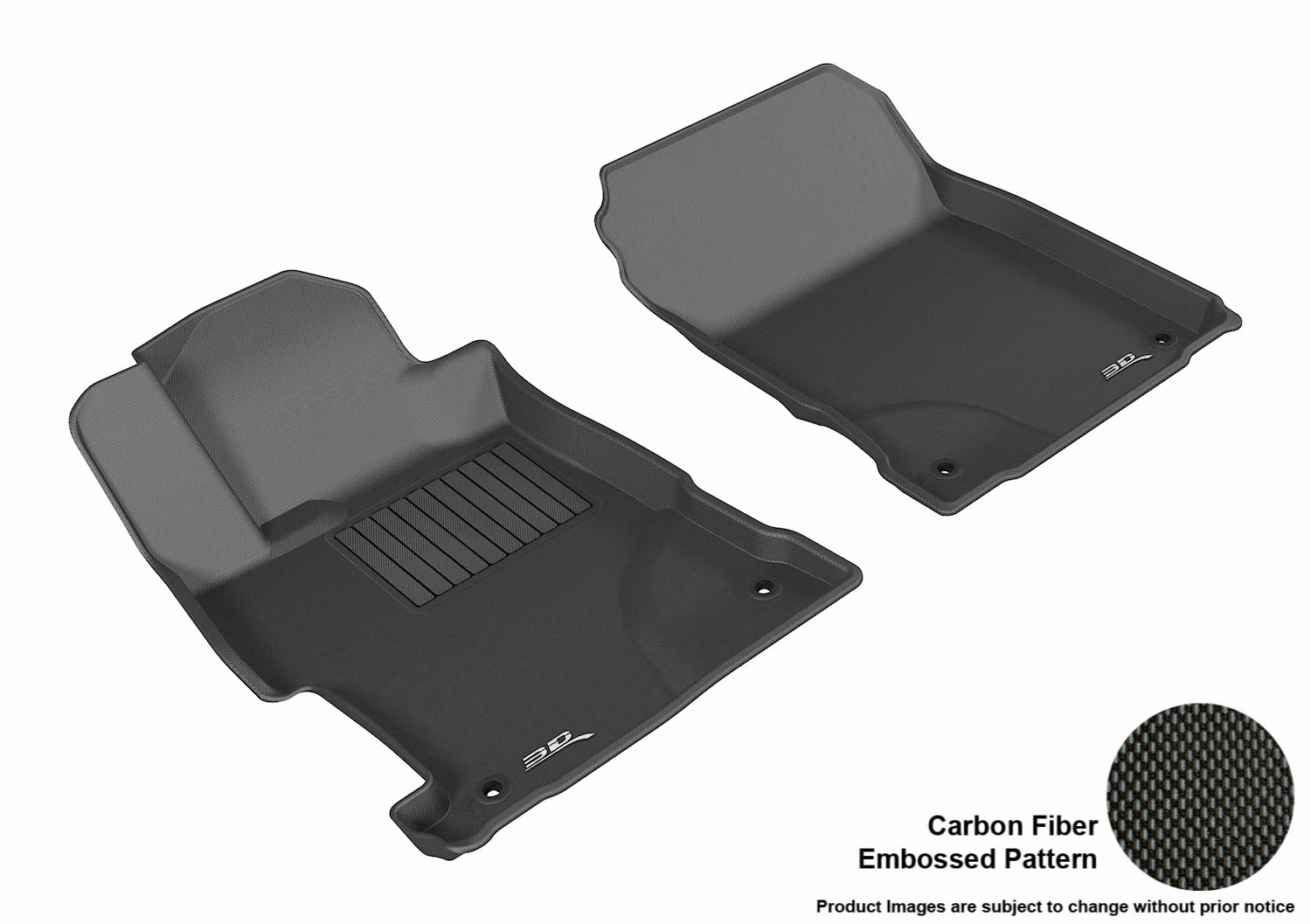 3D MAXpider L1AC00811509 Compatible for Acura ILX 2013-2019 KAGU BLACK R1