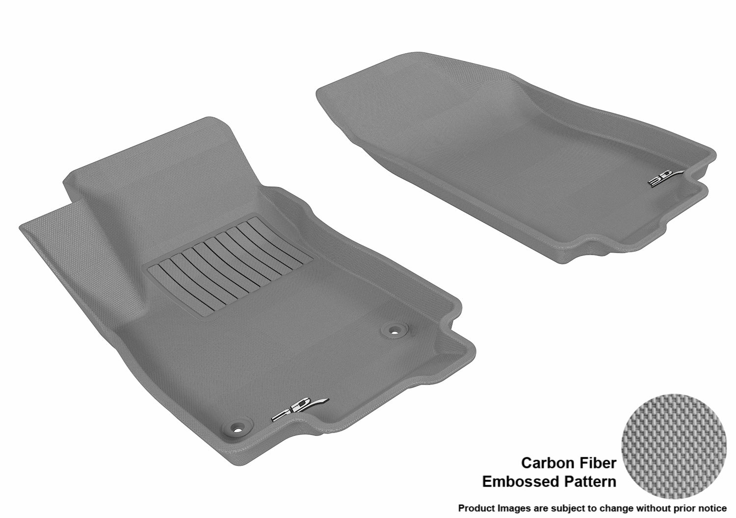 3D MAXpider L1BC01611501 Compatible for Buick ENCORE 2013-2019/ Compatible for Chevrolet TRAX 2014-2019 KAGU GRAY R1