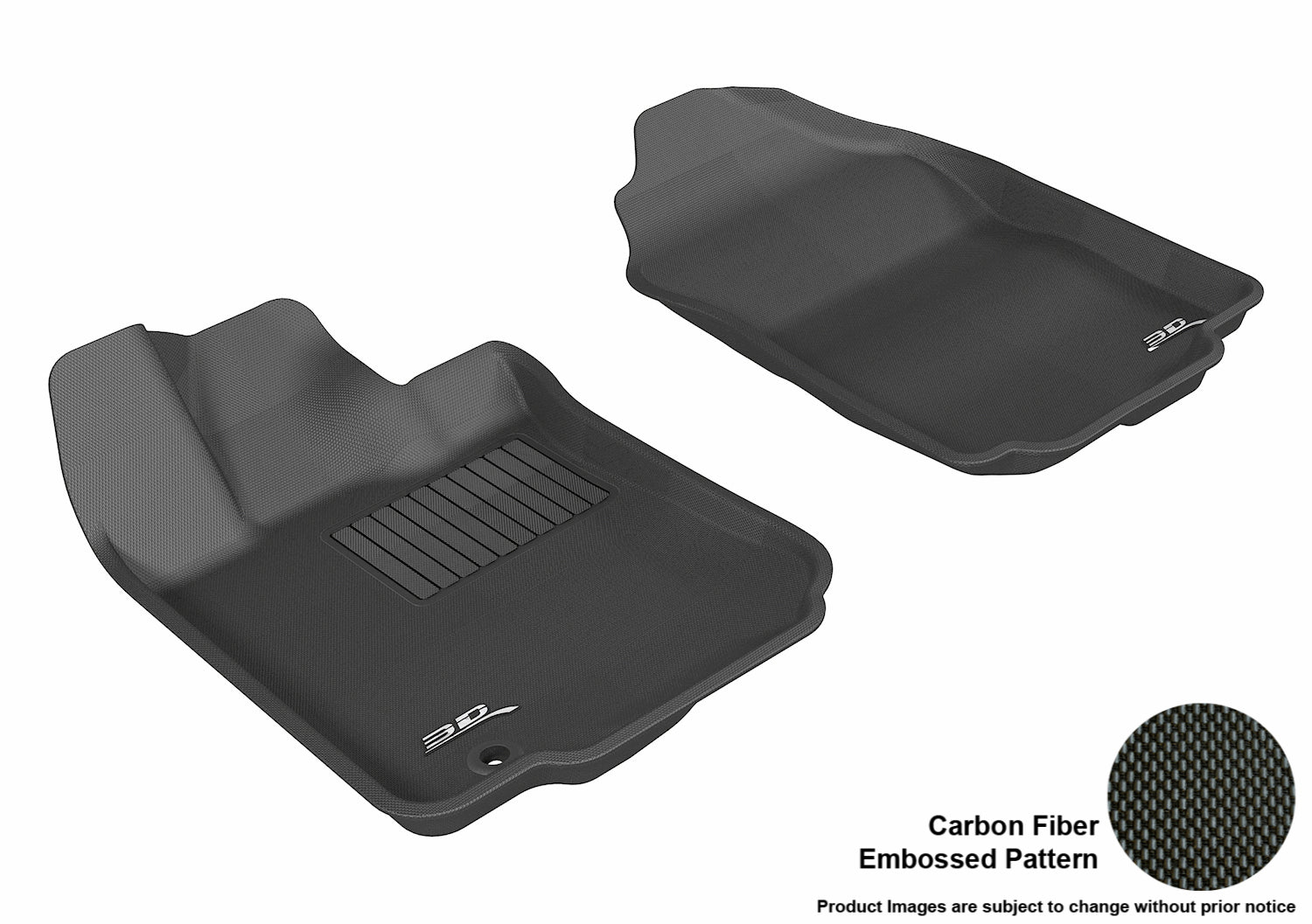 3D MAXpider L1FR01311509 Compatible for Ford FUSION 2006-2012 KAGU BLACK R1 (1 EYELET)