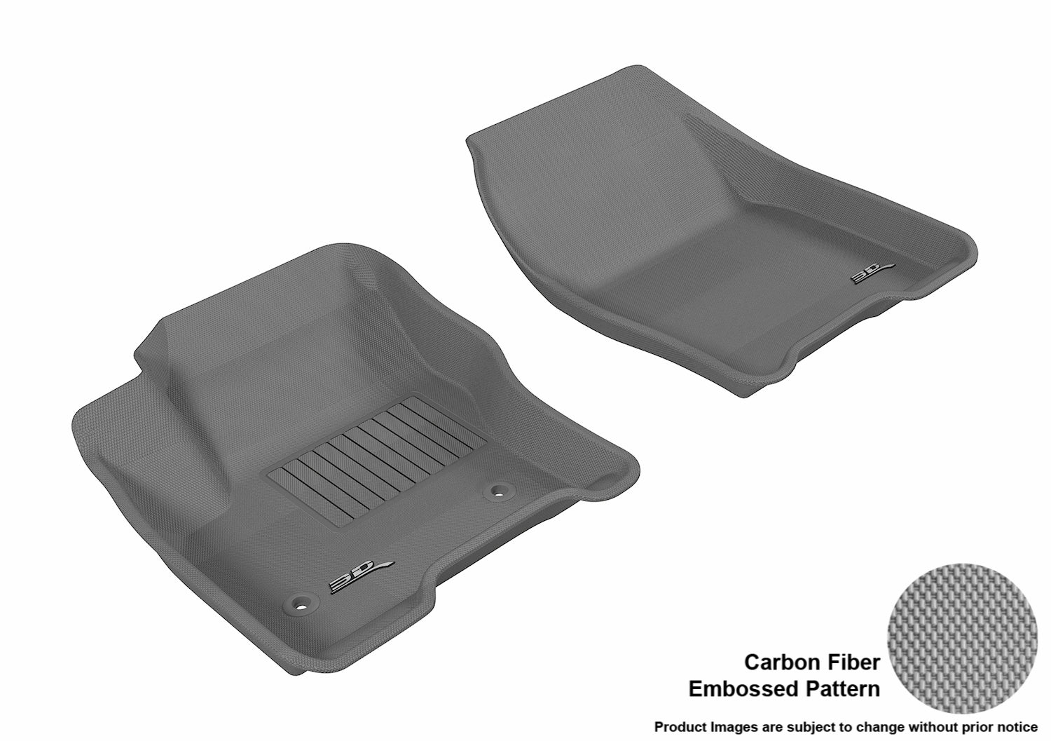 3D MAXpider L1FR05611501 Compatible for Ford C-MAX 2013-2018/ ESCAPE 2013-2014 KAGU GRAY R1