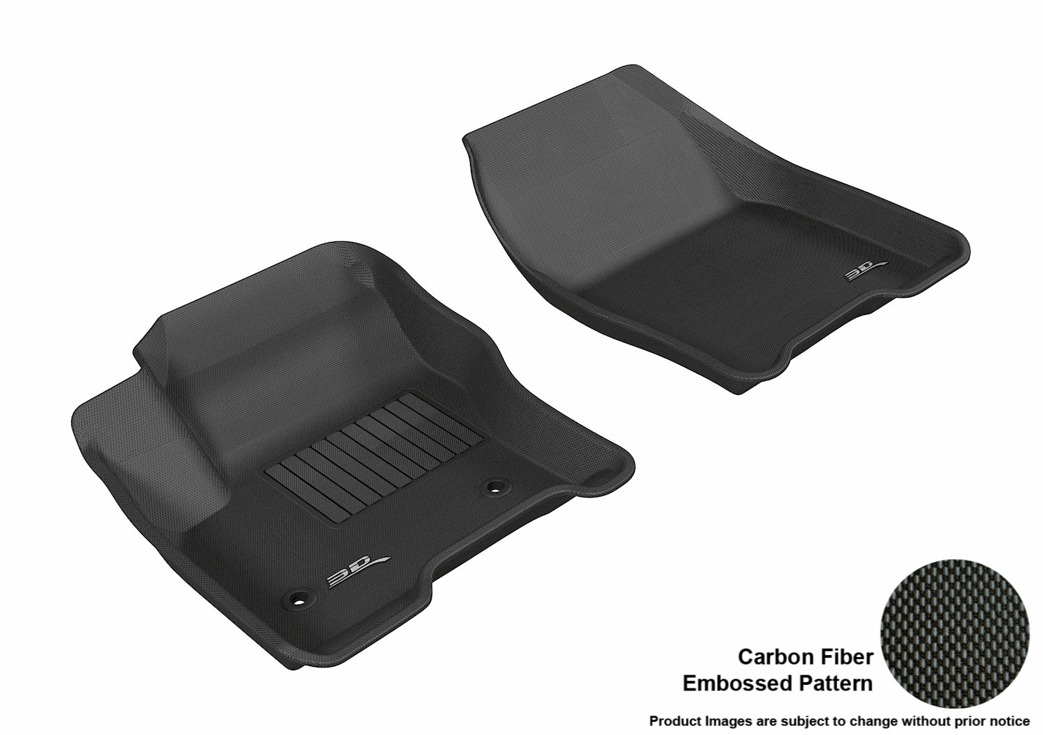 3D MAXpider L1FR05611509 Compatible for Ford C-MAX 2013-2018/ ESCAPE 2013-2014 KAGU BLACK R1