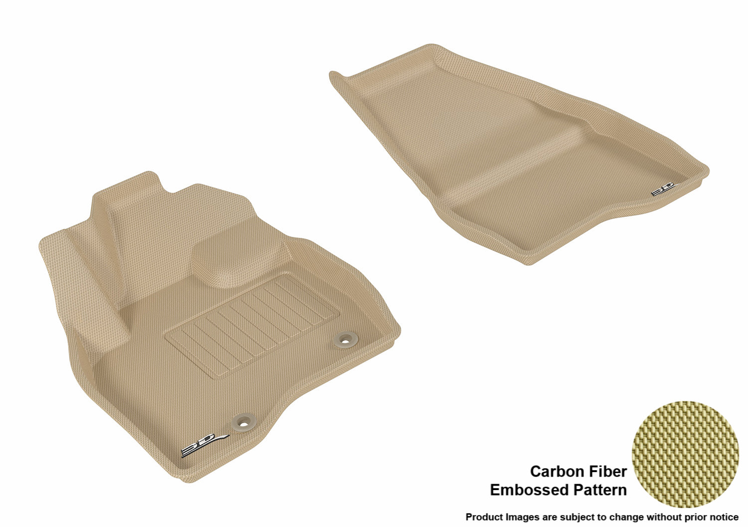3D MAXpider L1FR09111502 Compatible for Ford EXPLORER 2015-2016 KAGU TAN R1