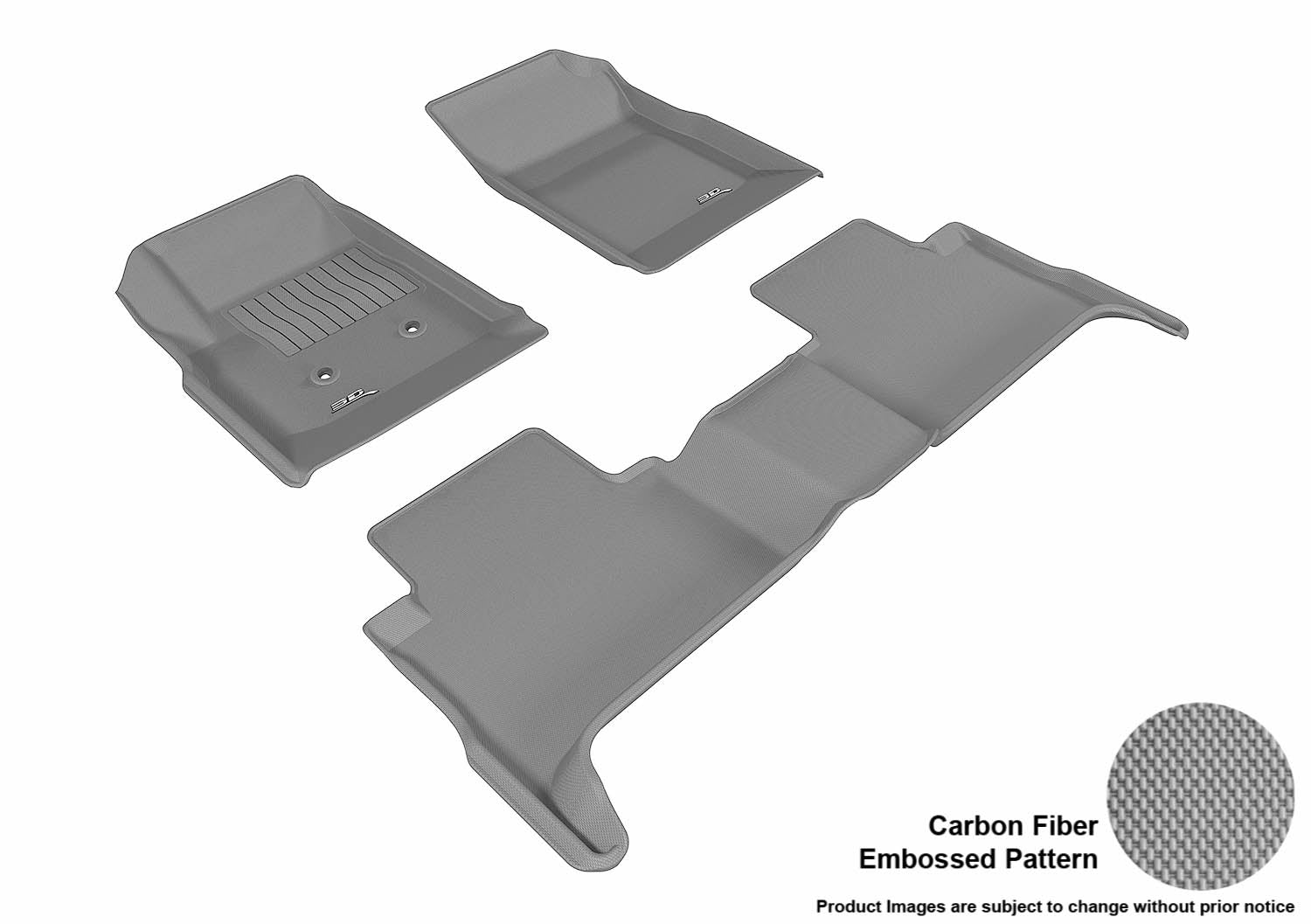 3D MAXpider L1GM01801501 Compatible for GMC CANYON CREW CAB 2015-2019 KAGU GRAY R1 R2