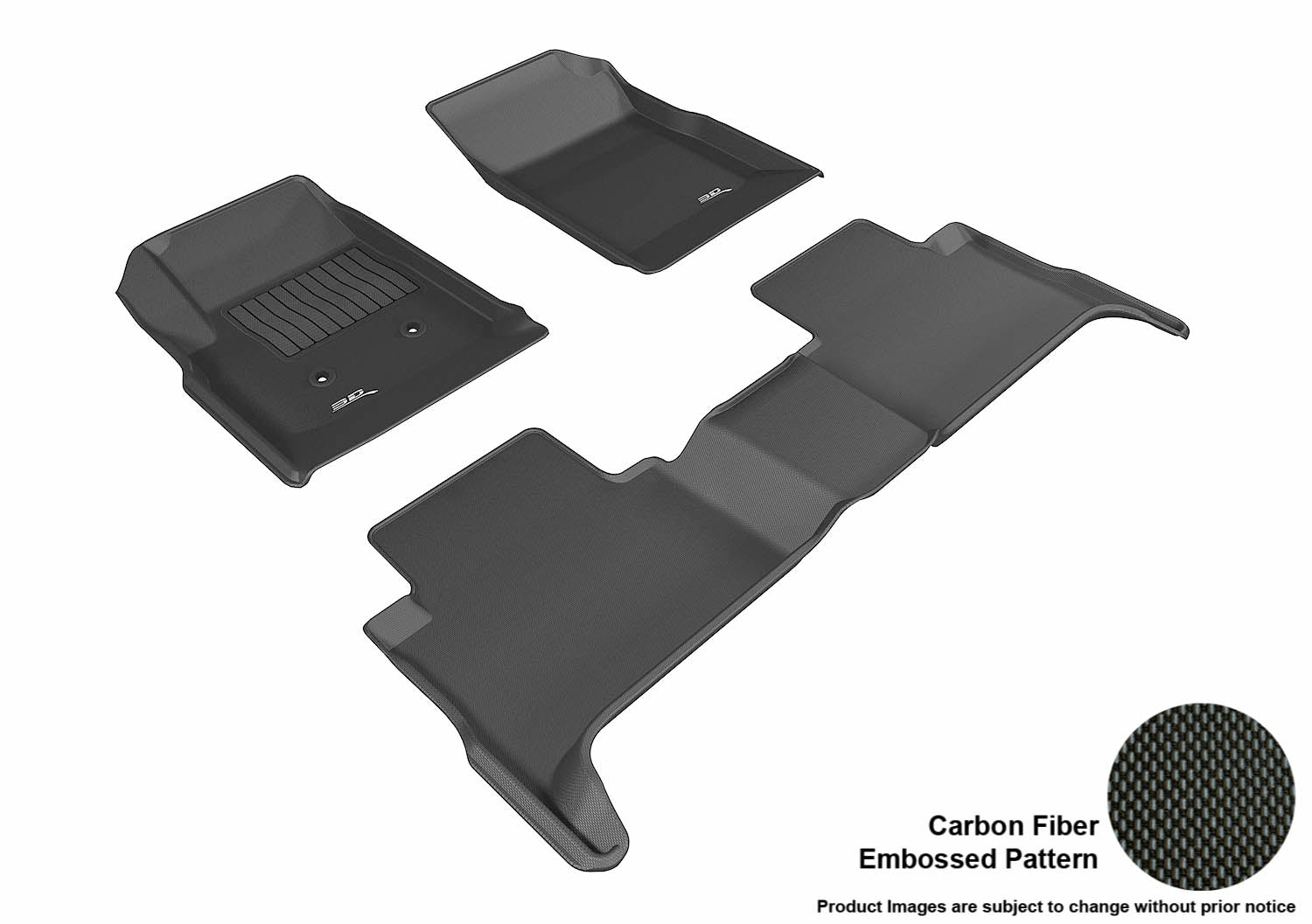 3D MAXpider L1GM01801509 Compatible for GMC CANYON CREW CAB 2015-2019 KAGU BLACK R1 R2