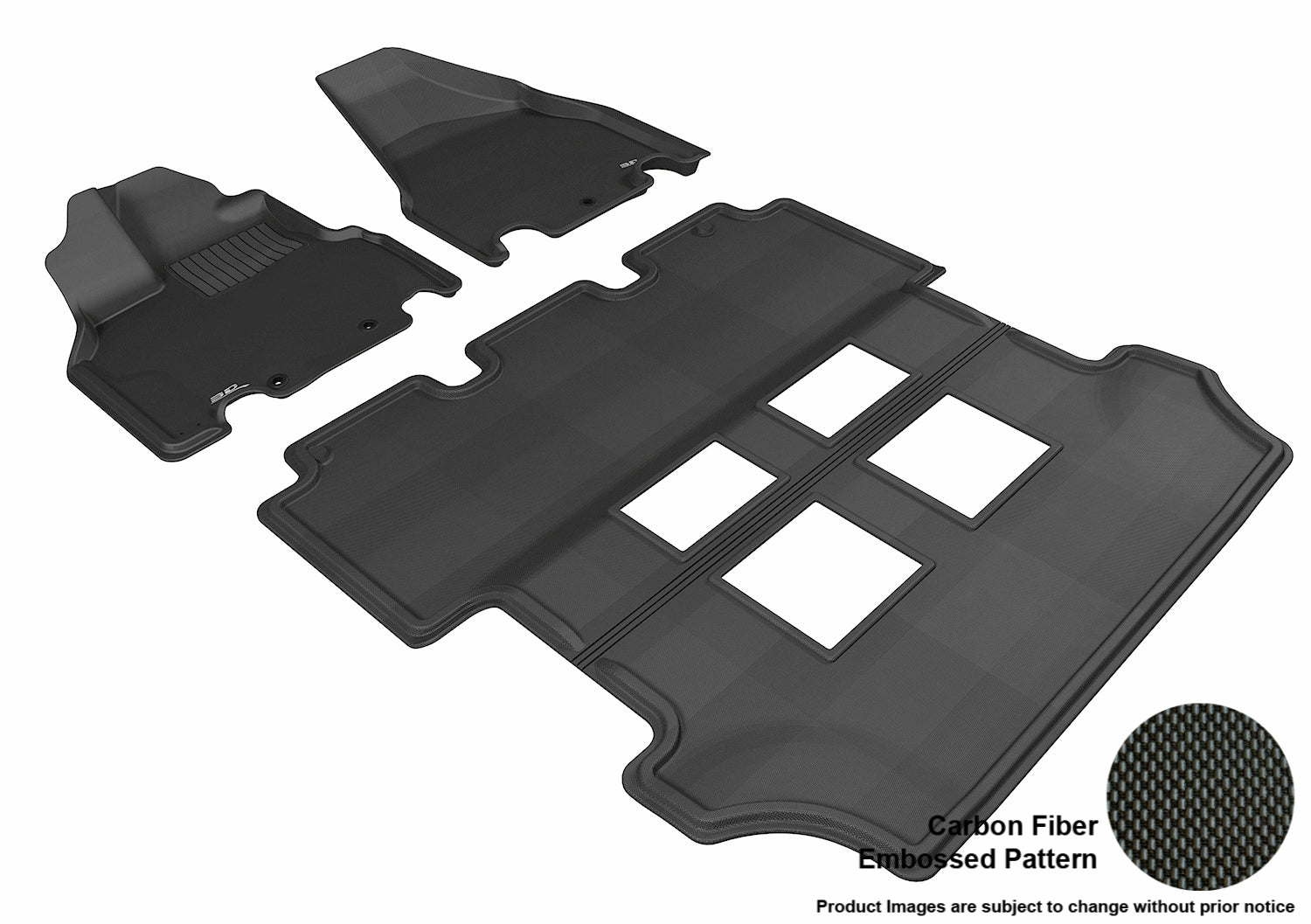 3D MAXpider L1HD03801509 Compatible for Honda ODYSSEY 2011-2017 KAGU BLACK R1 R2