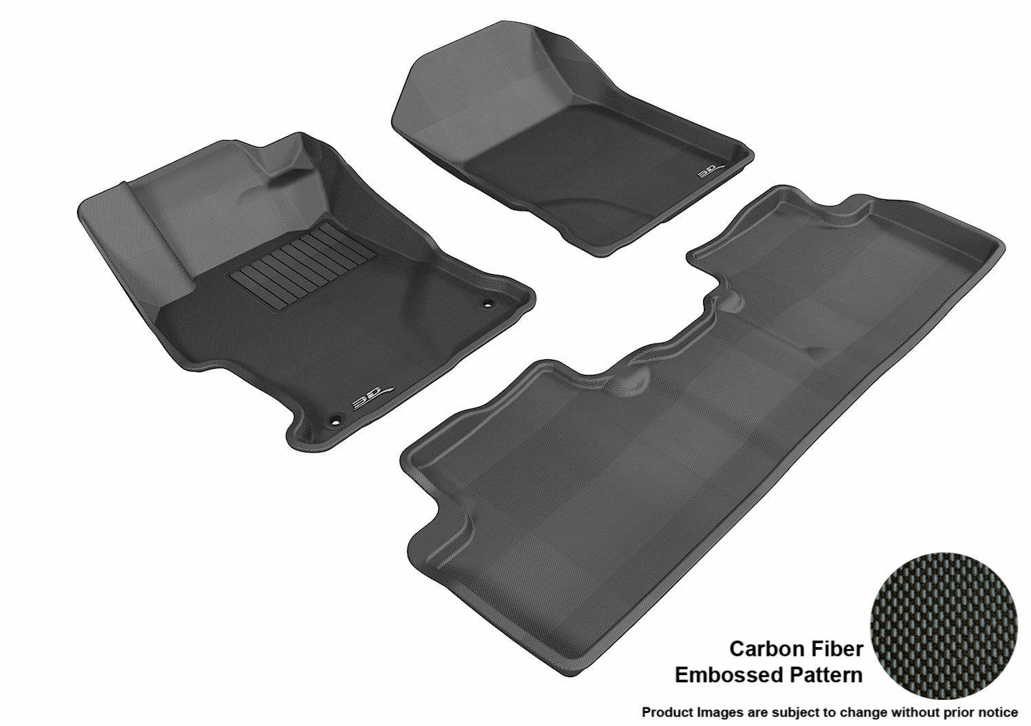 3D MAXpider L1HD04101509 Compatible for Honda CIVIC SEDAN 2012-2013 KAGU BLACK R1 R2