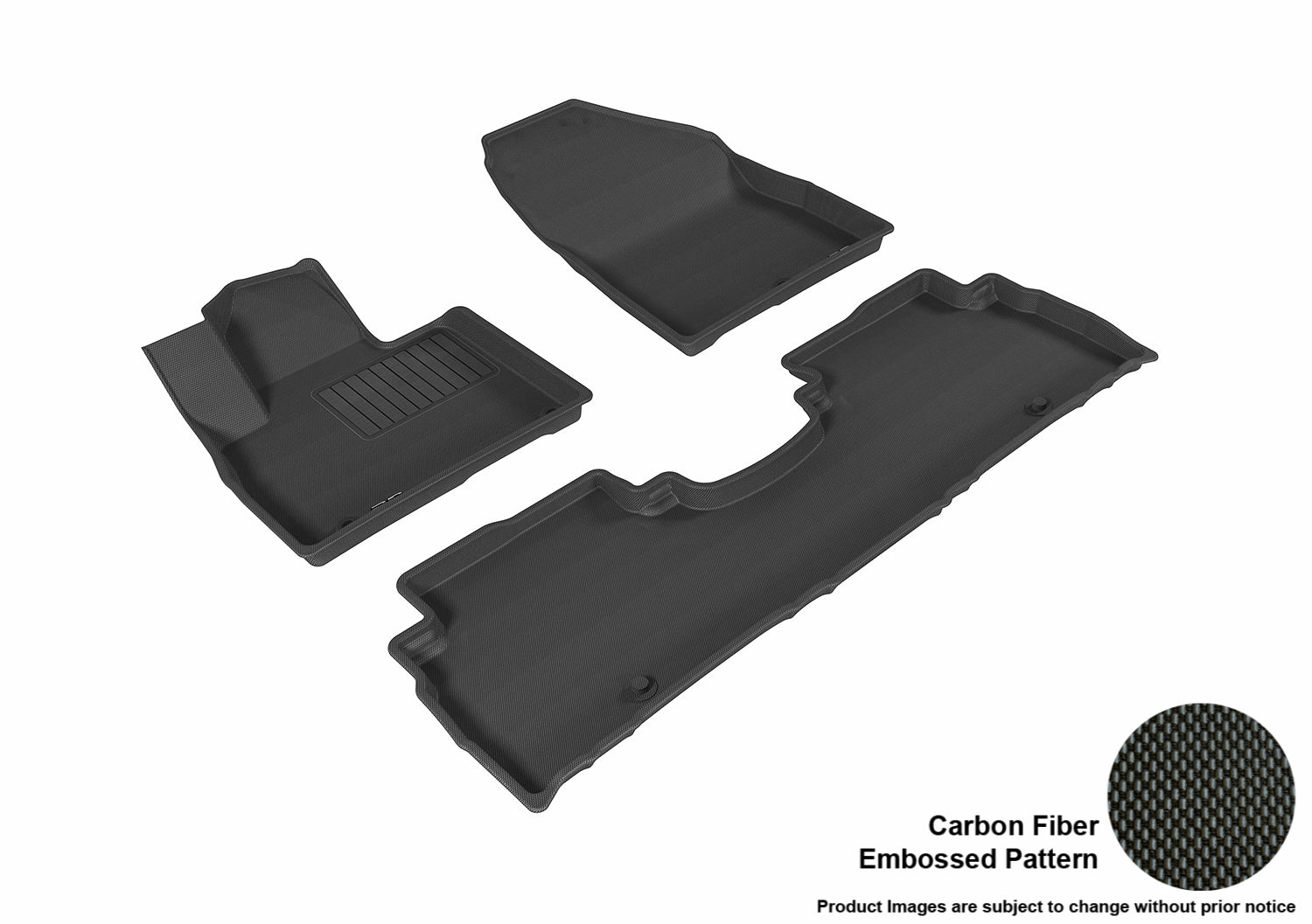 3D MAXpider L1KA03601509 Compatible for KIA SORENTO 5-SEAT 2016-2019 KAGU BLACK R1 R2