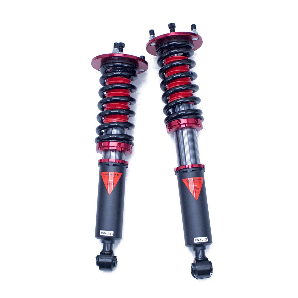 Godspeed MonoMAXX MMX2105-A Coilovers Suspsension Lowering Kit, 40 Levels Damping, Full Adjustable