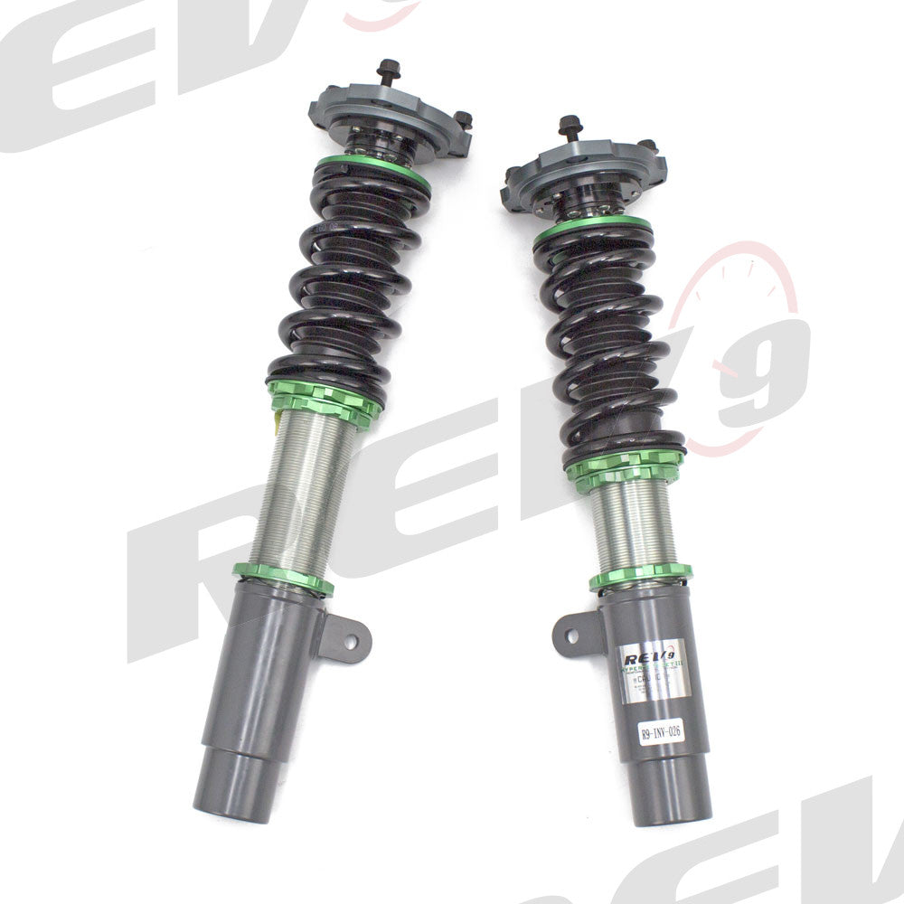 Rev9 Compatible With BMW 3-Series Coupe(E92) RWD 2006-2013 Hyper-Street 3 Coilover Kit w/ Inverted Shocks