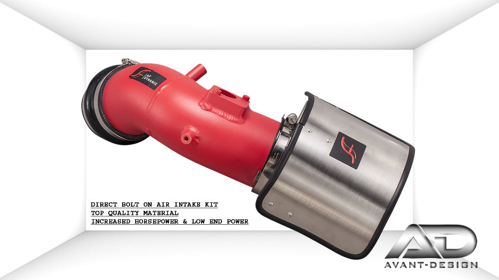 AF Dynamic SHORT RAM 3" AIR INTAKE RED 12-15 2012-2015 Honda Civic Si 2.4L 2.4