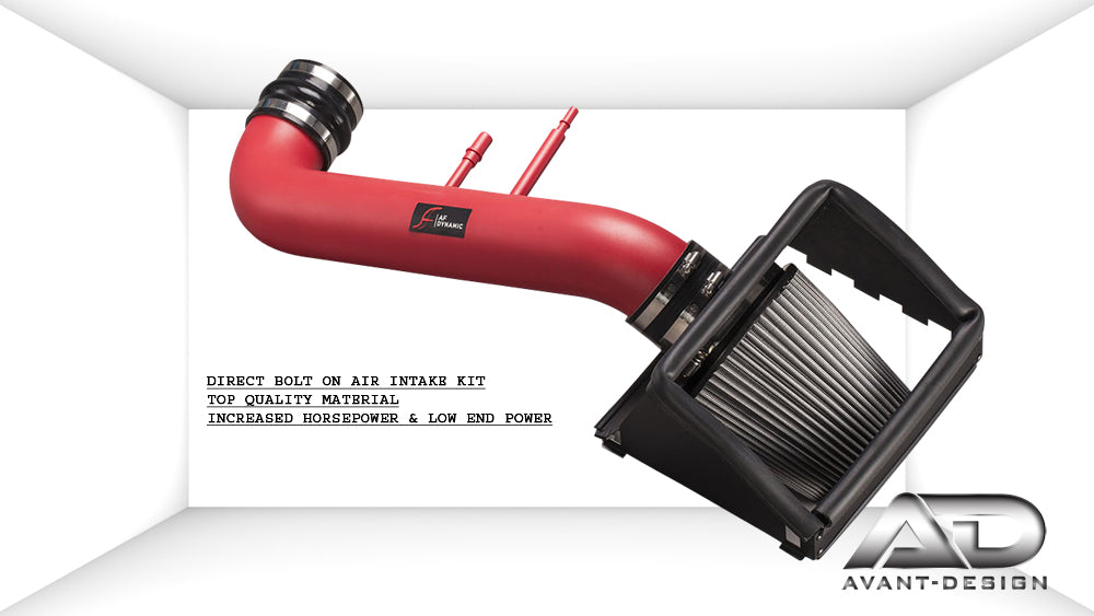 AF Dynamic COLD AIR INTAKE KIT RED 2015-2017 FOR FORD F150 5.0L 5.0 XL XLT V8