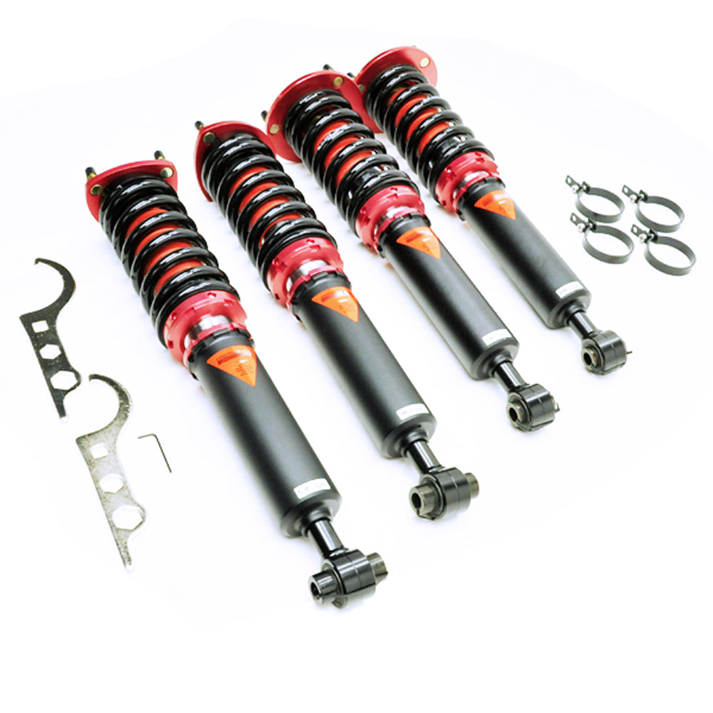 MMX2280-B MAXX Coilovers Lowering Kit, Fully Adjustable, Ride Height, 40 Clicks Rebound Settings, Lexus GS350/GS430 06-11 (S190)
