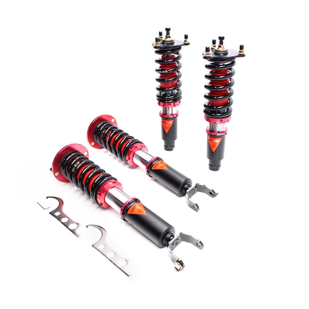 MMX2570 MAXX Coilovers Lowering Kit, Fully Adjustable, Ride Height, 40 Clicks Rebound Settings, Honda Prelude 92-01 (BB)