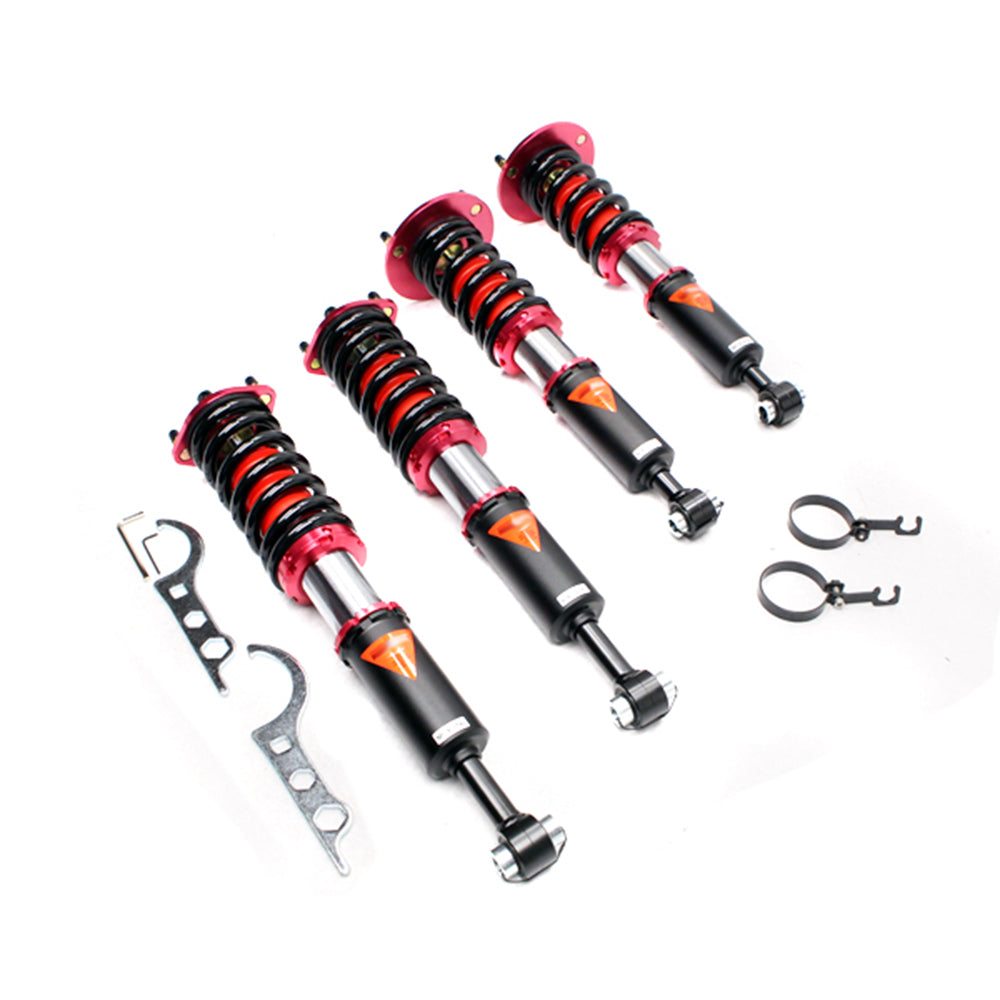MMX2740 MAXX Coilovers Lowering Kit, Fully Adjustable, Ride Height, 40 Clicks Rebound Settings, Lexus GS300, GS400, GS430 98-05(JZS160/161)
