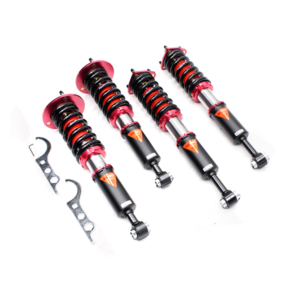 MMX2820 MAXX Coilovers Lowering Kit, Fully Adjustable, Ride Height, 40 Clicks Rebound Settings, Lexus SC430 02-10 (UZZ40)