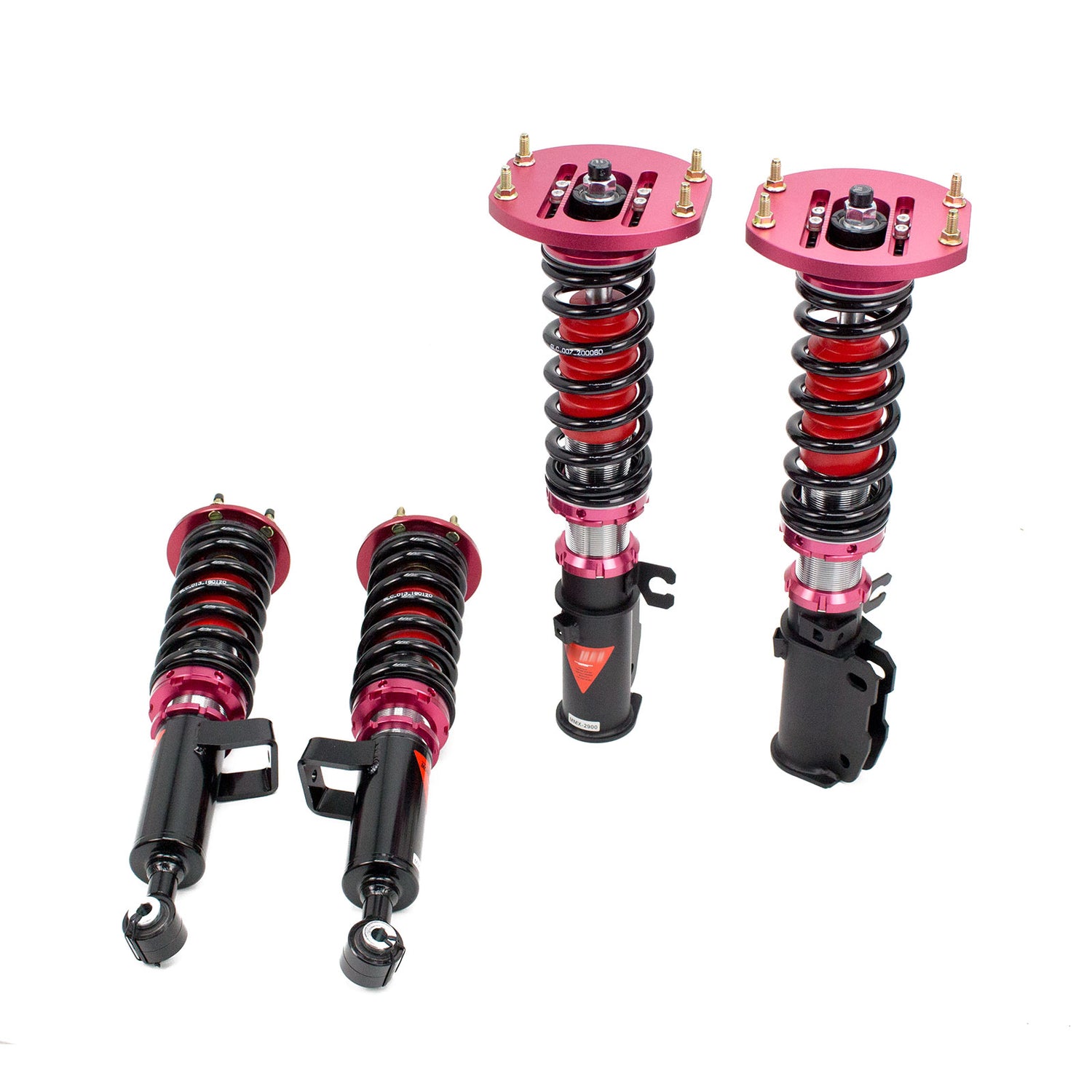 MMX2900 MAXX Coilovers Lowering Kit, Fully Adjustable, Ride Height, 40 Clicks Rebound Settings, Porsche Carrera 2 93-98 (993)