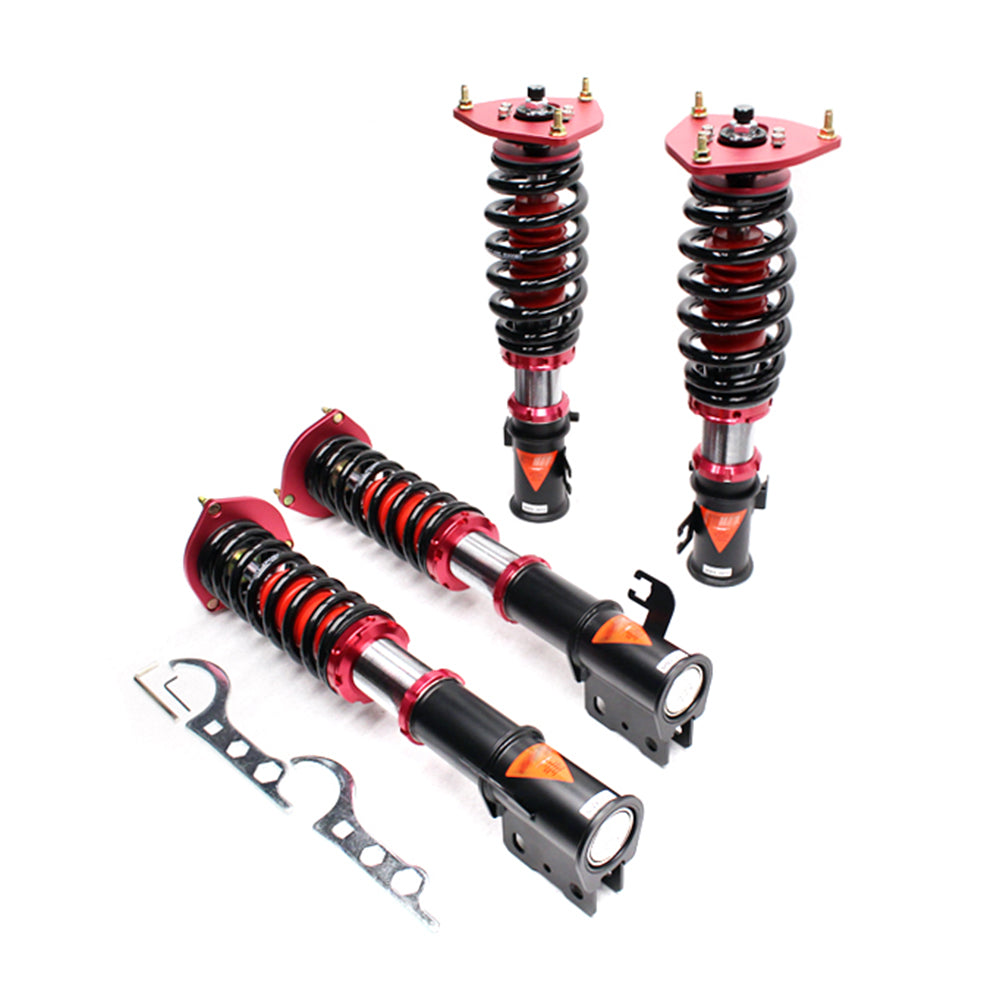 MMX2910 MAXX Coilovers Lowering Kit, Fully Adjustable, Ride Height, 40 Clicks Rebound Settings, Forester(SF) 1998-02