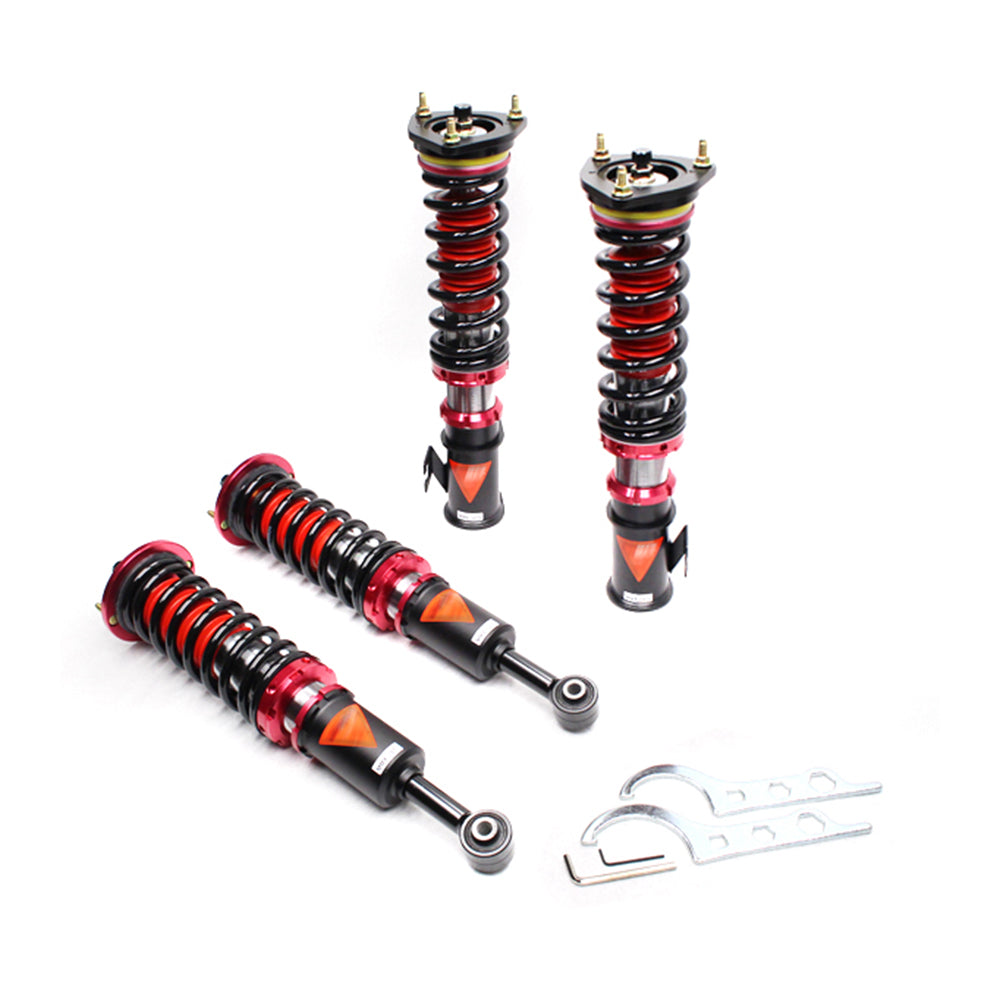 MMX2970 MAXX Coilovers Lowering Kit, Fully Adjustable, Ride Height, 40 Clicks Rebound Settings, Nissan Sentra 341 95-99 (B14)