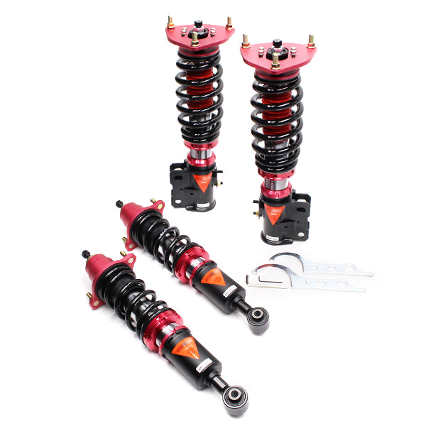 MMX3050 MAXX Coilovers Lowering Kit, Fully Adjustable, Ride Height, 40 Clicks Rebound Settings, Mitsubishi Lancer 02-06 (CS6A/CS7A)