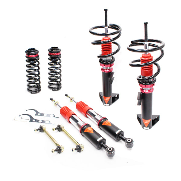 MMX3100-A MAXX Coilovers Lowering Kit, Fully Adjustable, Ride Height, 40 Clicks Rebound Settings, Mercedes-Benz C-Class 01-07(W203)