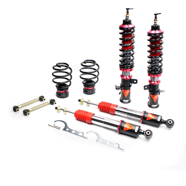 MMX3160 MAXX Coilovers Lowering Kit, Fully Adjustable, Ride Height, 40 Clicks Rebound Settings, Honda Fit(GE) 09-1