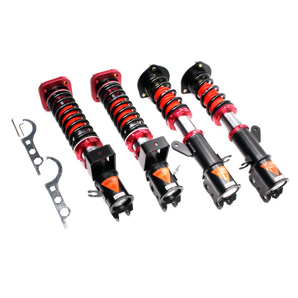 MMX3240 MAXX Coilovers Lowering Kit, Fully Adjustable, Ride Height, 40 Clicks Rebound Settings, Toyota MR2(AW11) 86-89(4 Studs)