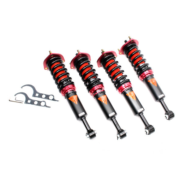 MMX3250 MAXX Coilovers Lowering Kit, Fully Adjustable, Ride Height, 40 Clicks Rebound Settings, Lexus LS400(UCF10) 90-94