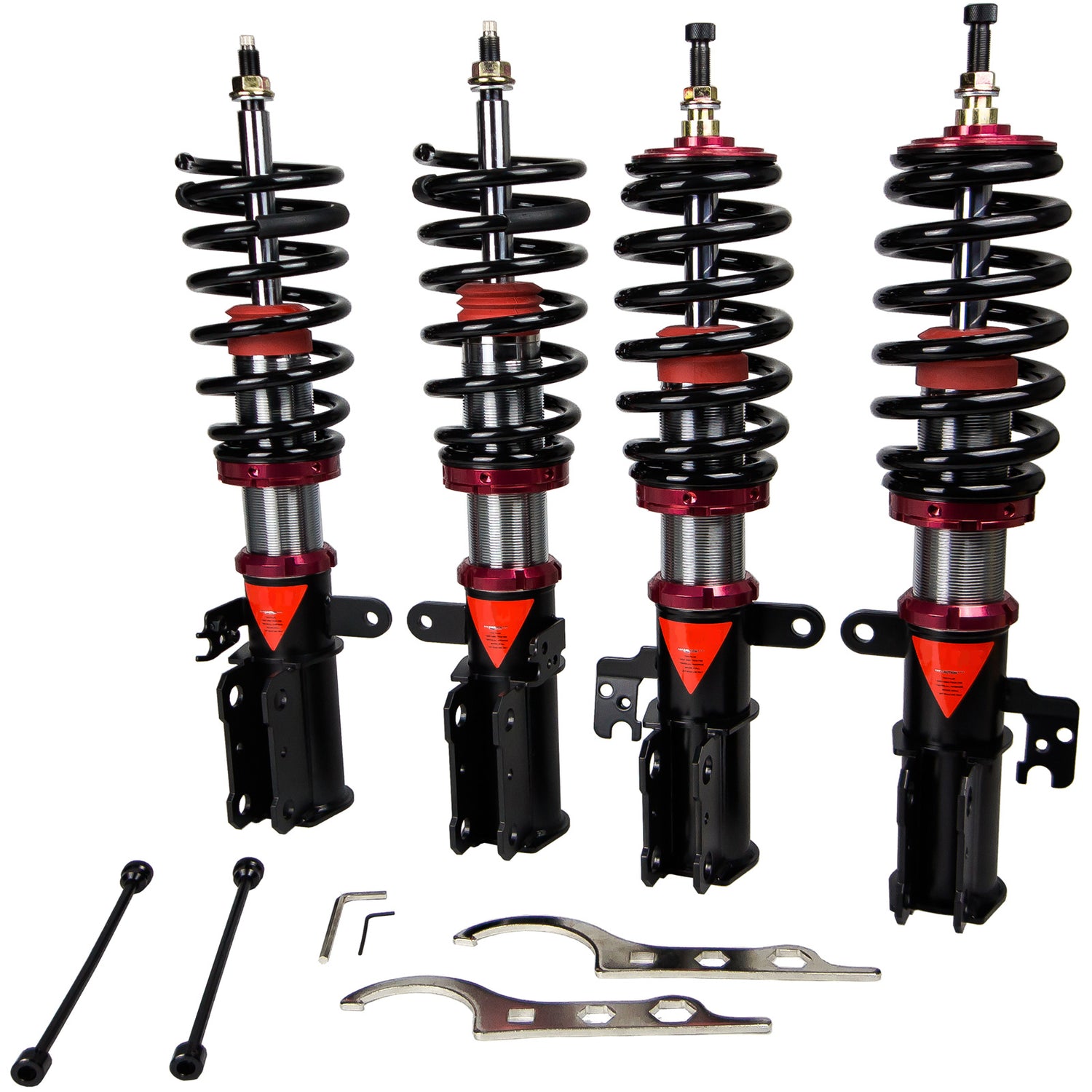 MMX3450-A MAXX Coilovers Lowering Kit, Fully Adjustable, Ride Height, 40 Clicks Rebound Settings, Toyota Camry(ACV30/MCV30) 02-06
