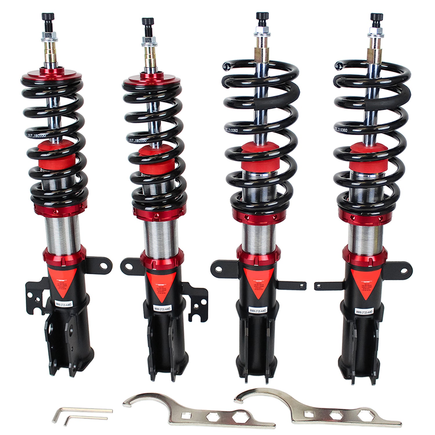 MMX3720-AWD MAXX Coilovers Lowering Kit, Fully Adjustable, Ride Height, 40 Clicks Rebound Settings, Lexus RX330/RX350(XU30) 04-09(AWD)