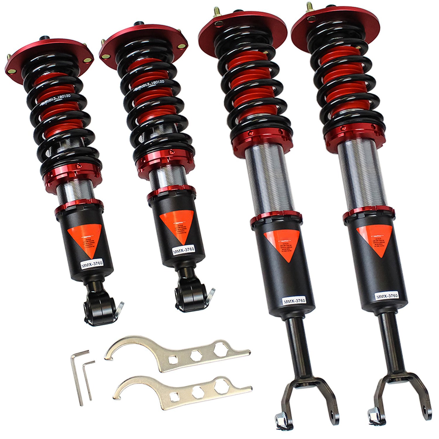 MMX3760 MAXX Coilovers Lowering Kit, Fully Adjustable, Ride Height, 40 Clicks Rebound Settings, Nissan Skyline GT-T/GT-S R34(ER34/HR34) 99-02