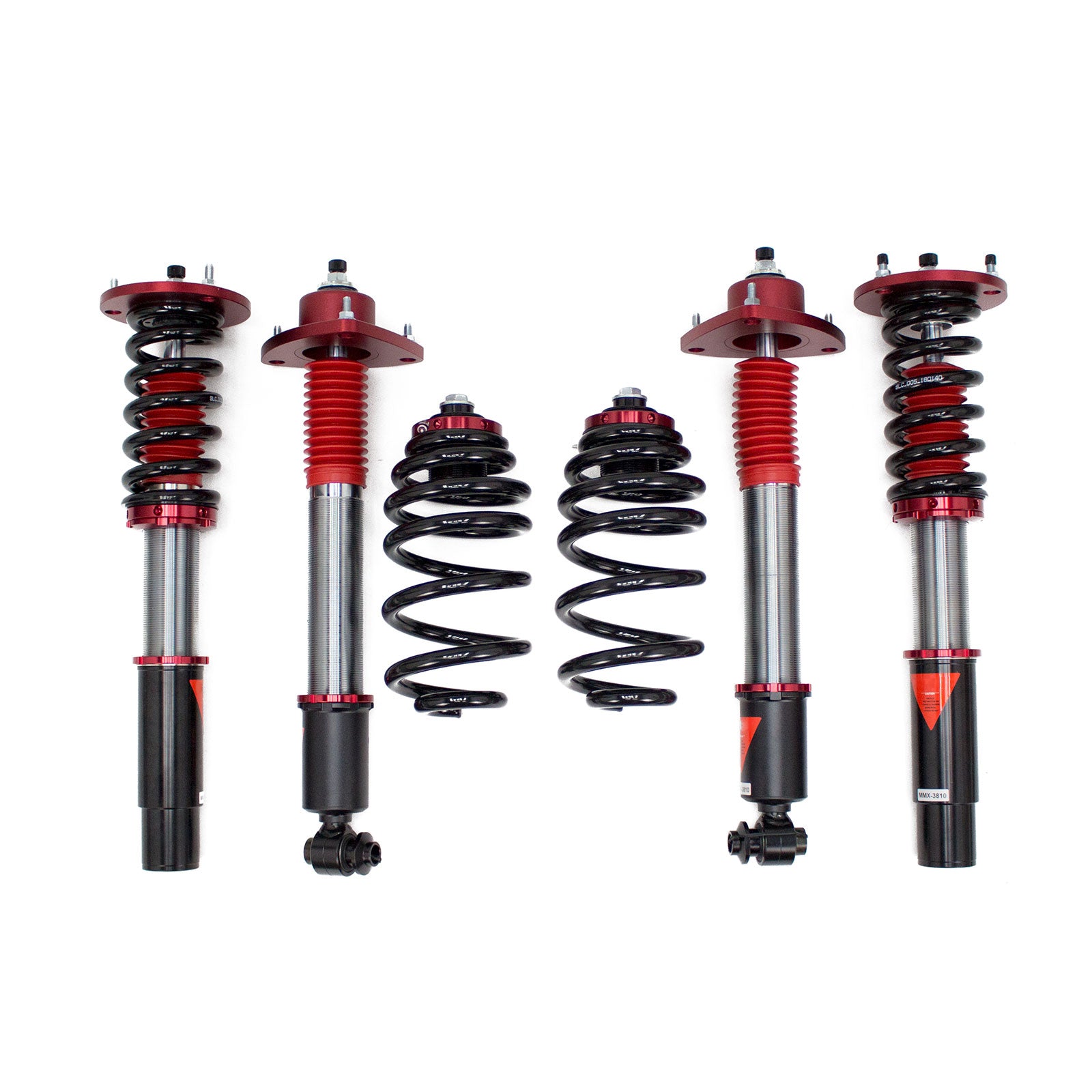 MMX3810 MAXX Coilovers Lowering Kit, Fully Adjustable, Ride Height, 40 Clicks Rebound Settings, BMW X5(F15) sDrive/xDrive 2014+UP