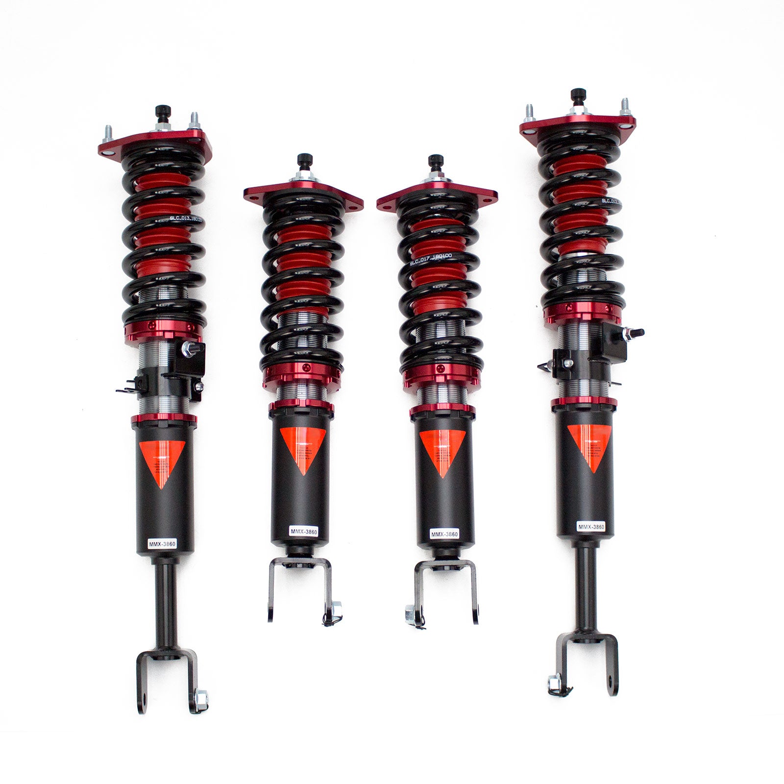 MMX3860-A MAXX Coilovers Lowering Kit, Fully Adjustable, Ride Height, 40 Clicks Rebound Settings, Nissan 350Z(Z33) 2003-09