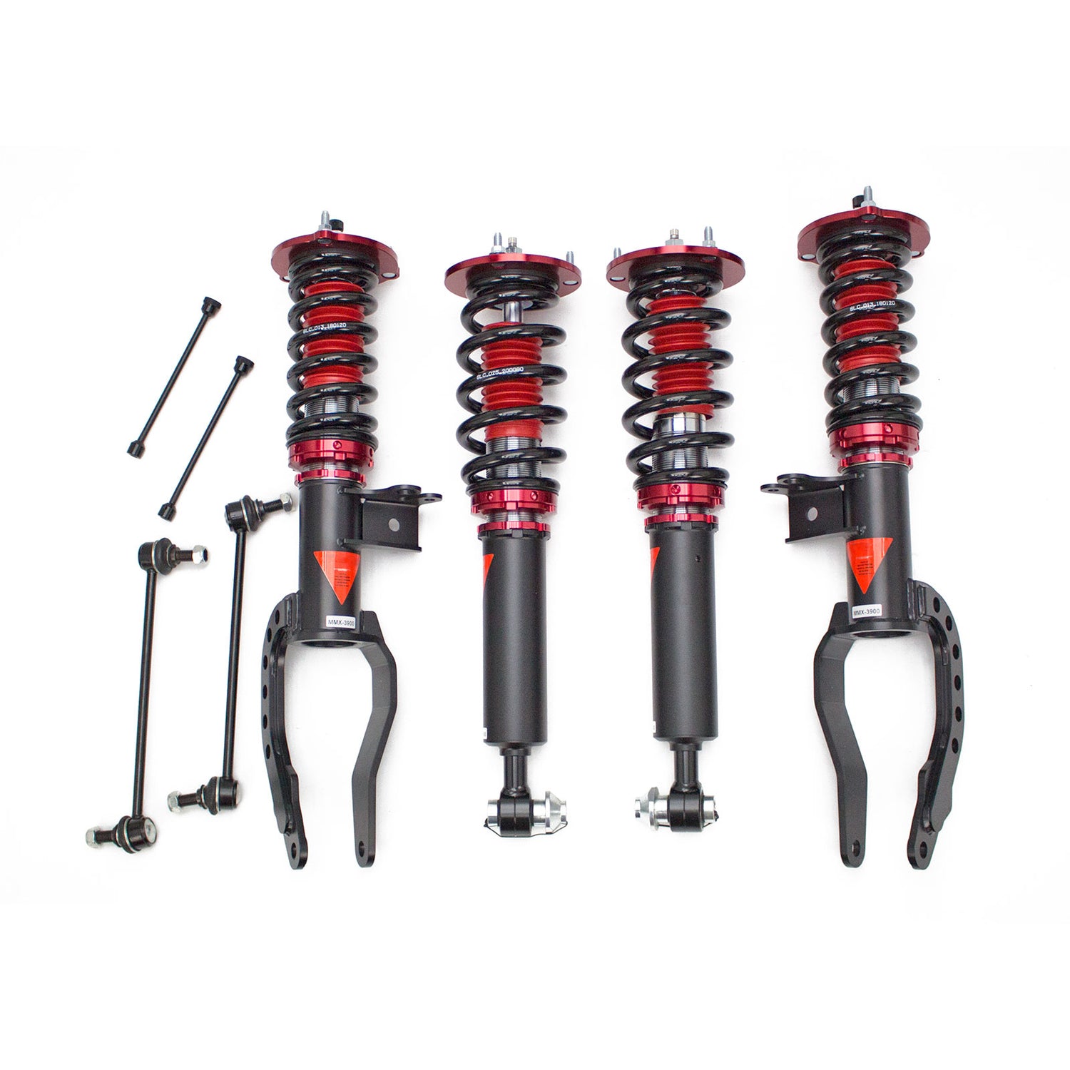 MMX3900-A MAXX Coilovers Lowering Kit, Fully Adjustable, Ride Height, 40 Clicks Rebound Settings, BMW 5-Series(F10) xDrive(AWD) 2010-16