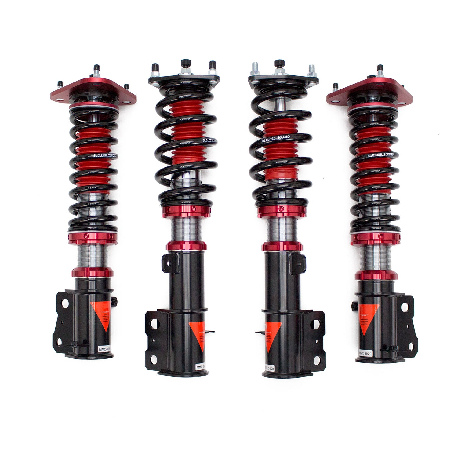 MMX3920 MAXX Coilovers Lowering Kit, Fully Adjustable, Ride Height, 40 Clicks Rebound Settings