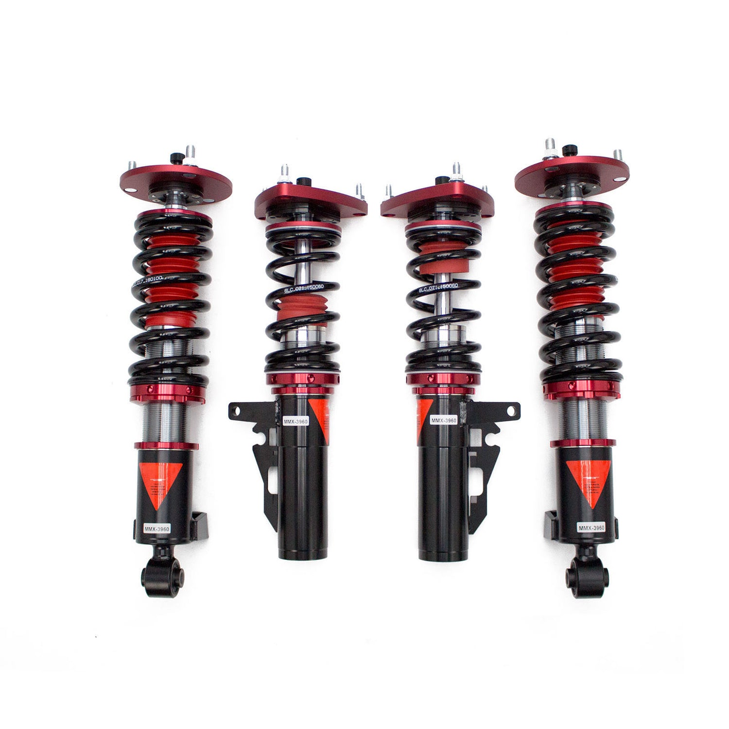 MMX3960 MAXX Coilovers Lowering Kit, Fully Adjustable, Ride Height, 40 Clicks Rebound Settings, Porsche 911(996) Turbo/Carrera 4/Carrera 4S 1998-05