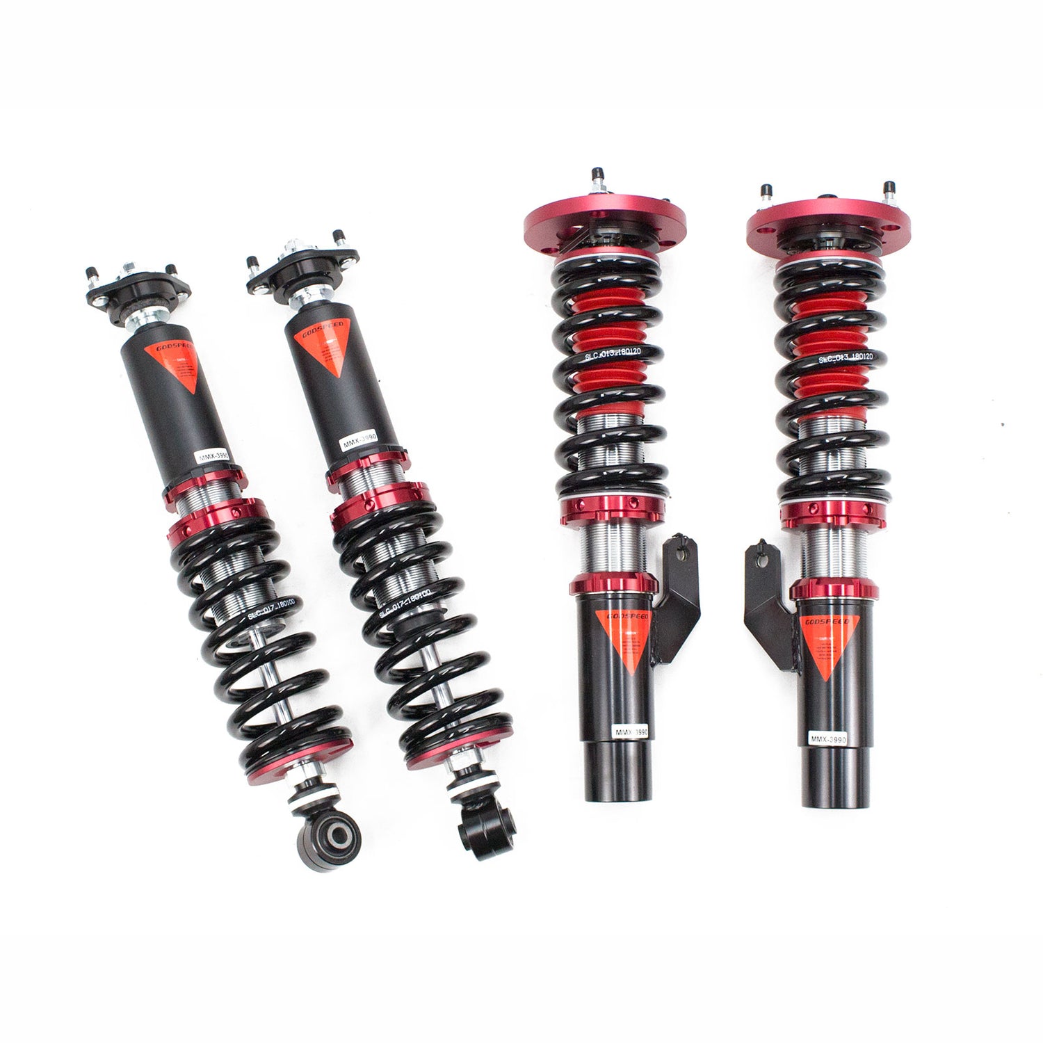 MMX3990 MAXX Coilovers Lowering Kit, Fully Adjustable, Ride Height, 40 Clicks Rebound Settings
