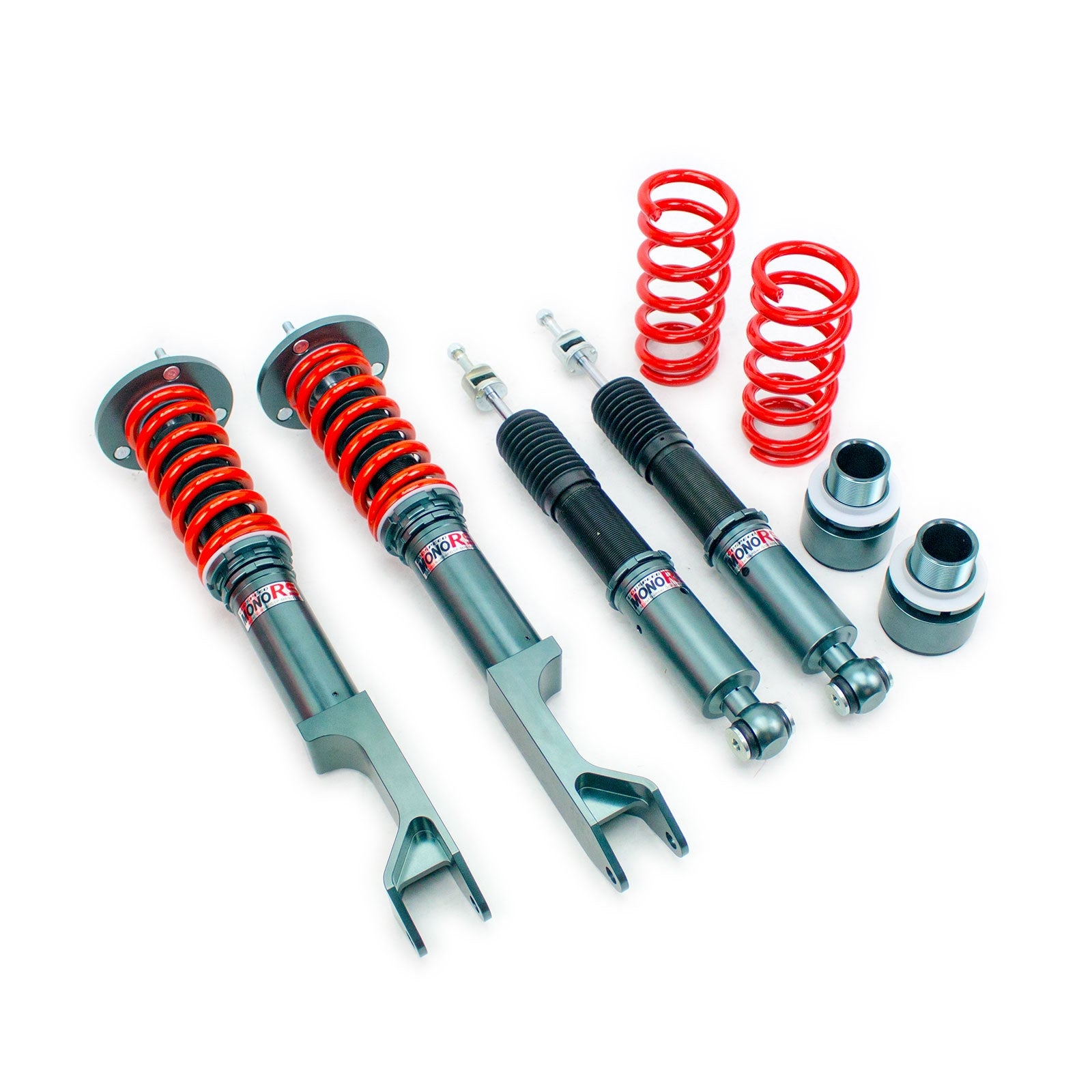 Godspeed MRS1414 MonoRS Coilover Lowering Kit, 32 Damping Adjustment, Ride Height Adjustable