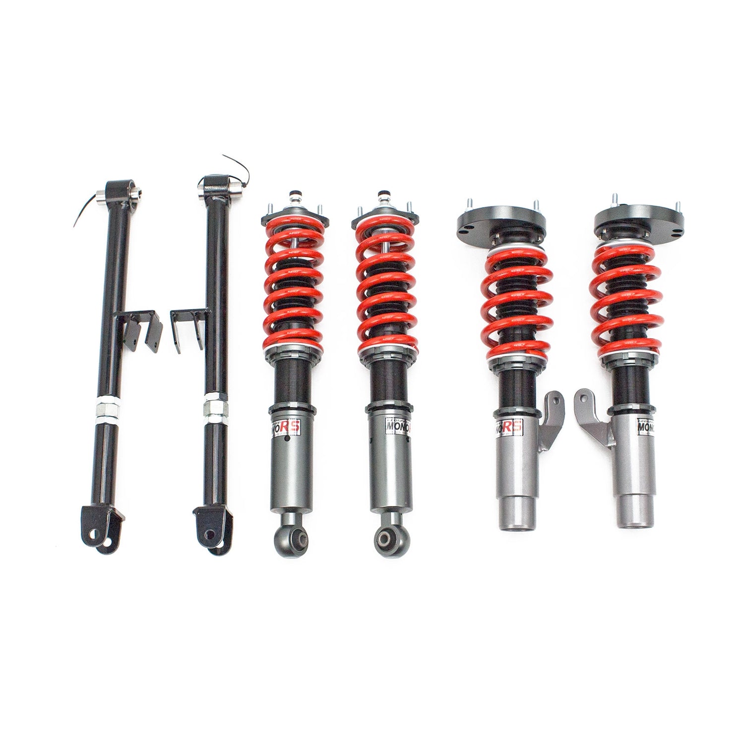 Godspeed MRS1419 MonoRS Coilovers Lowering Kit, True Coilover Conversion, 32 Damping Adjustments, Ride Height Ajustable
