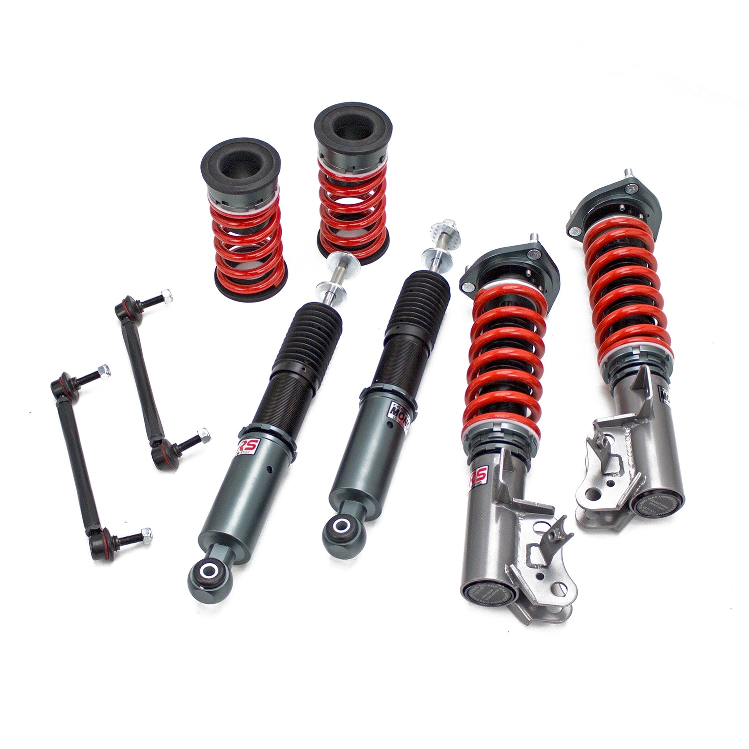 Godspeed MRS1560-B MonoRS Coilover Lowering Kit, 32 Damping Adjustment, Ride Height Adjustable