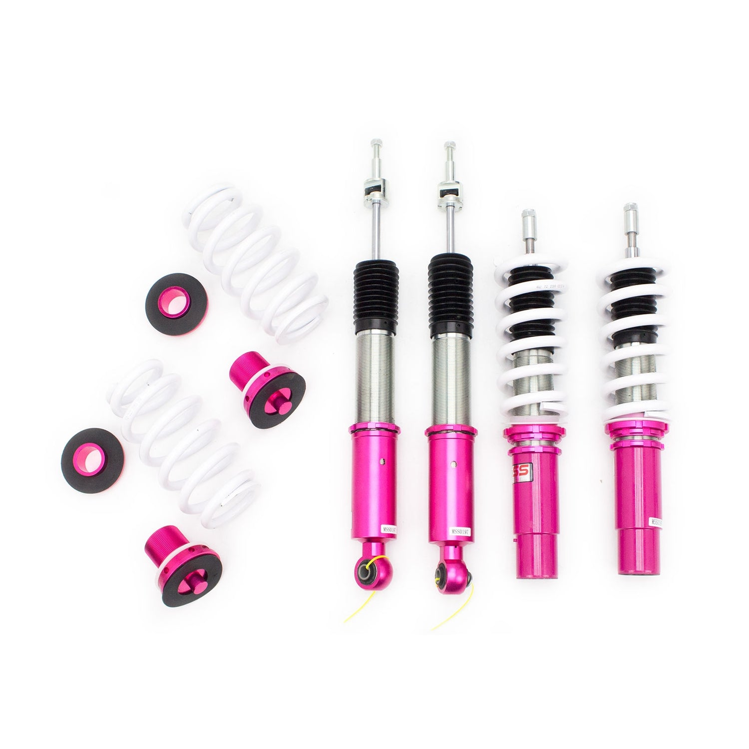 Godspeed(MSS0197-A) MonoSS Coilover Lowering Kit, Fully Adjustable, Ride Height, Spring Tension And 16 Click Damping, Audi A6/A6 Quattro 2012-17